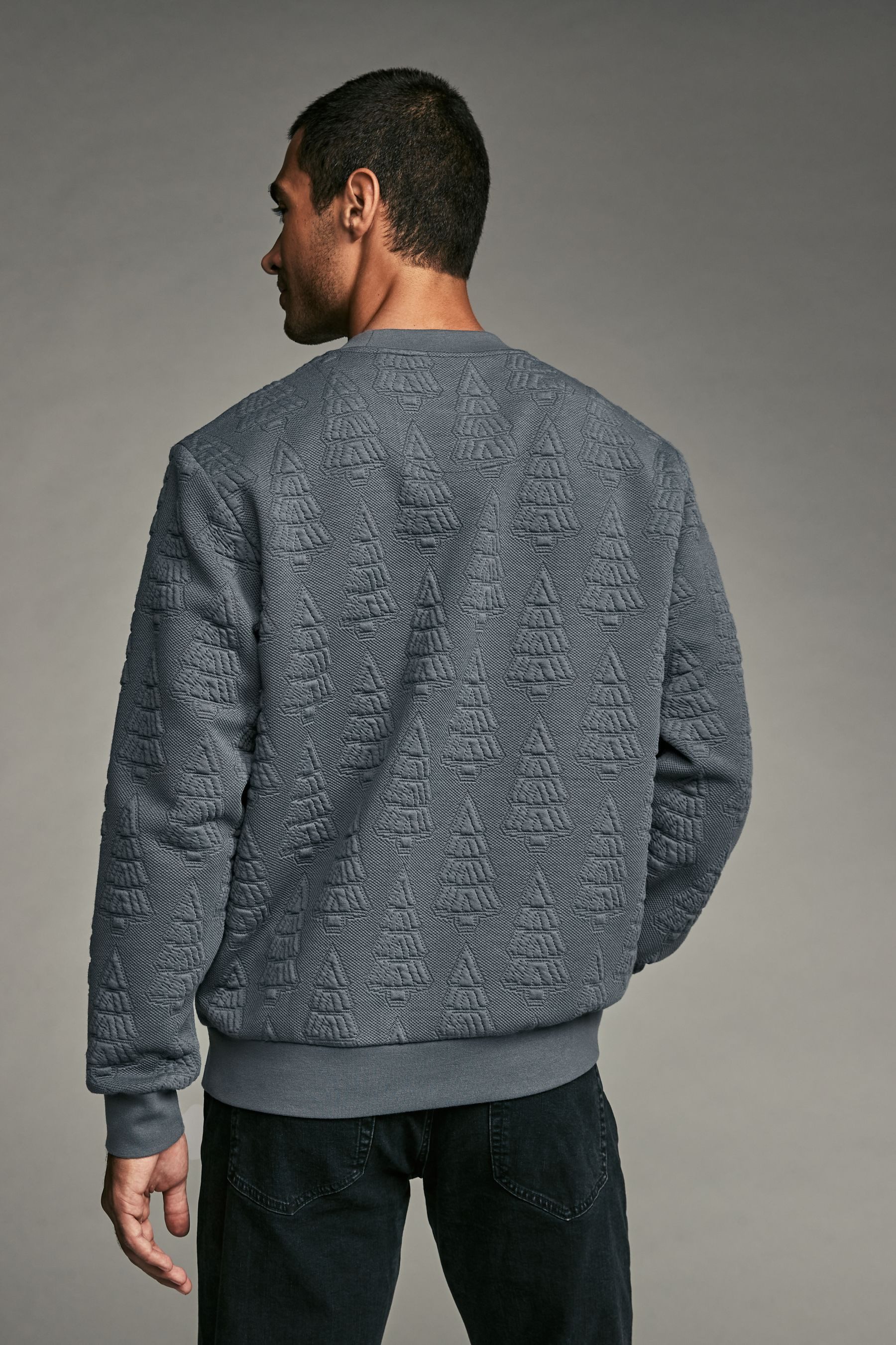 Next Sweater Weihnachtliches Gesteppes Sweatshirt (1-tlg) günstig online kaufen