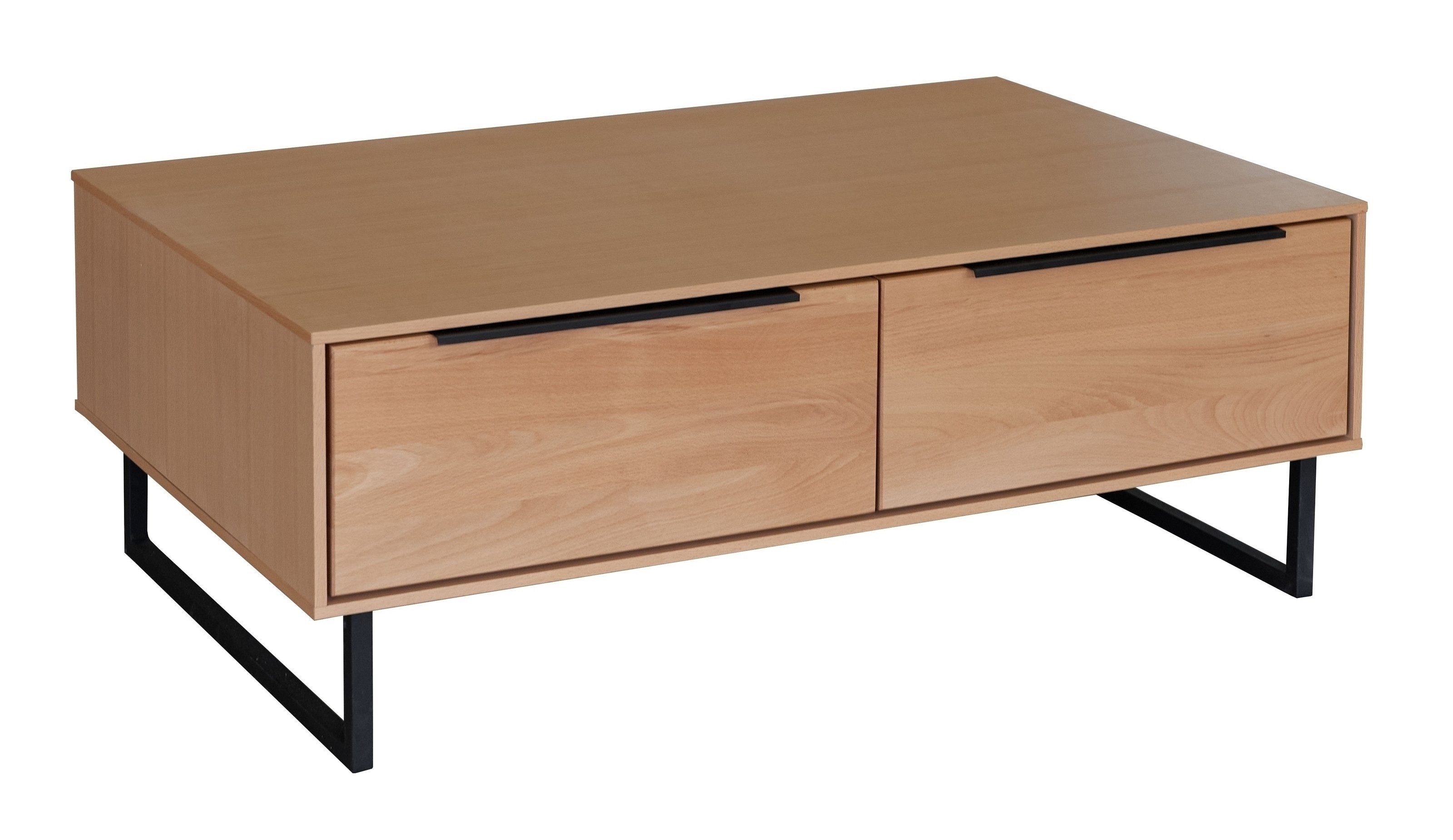 freiraum Couchtisch Brest, in Buche, Teil-massivholz - 110x40x70cm (BxHxT)