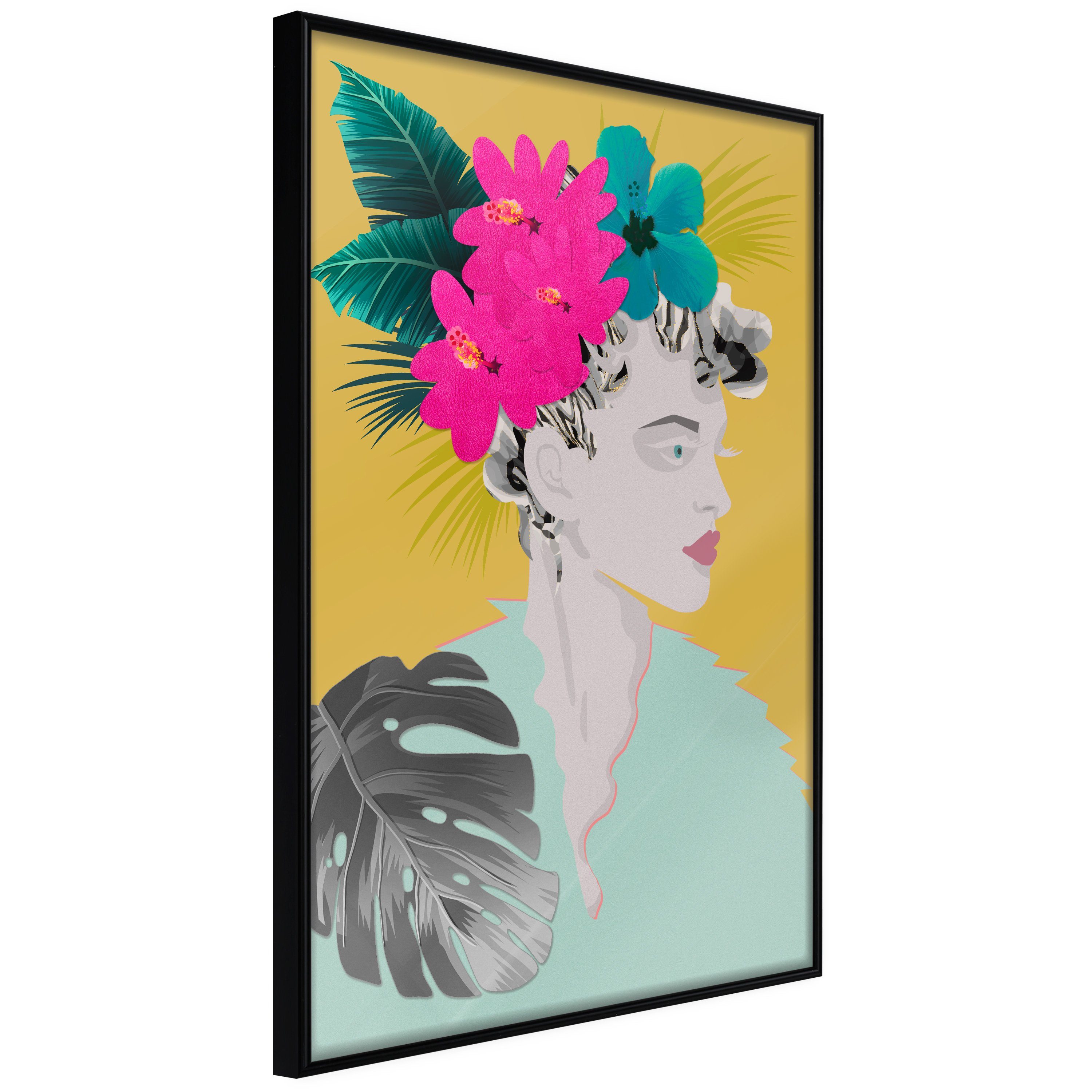 Artgeist Poster Flowers In The Hair []
