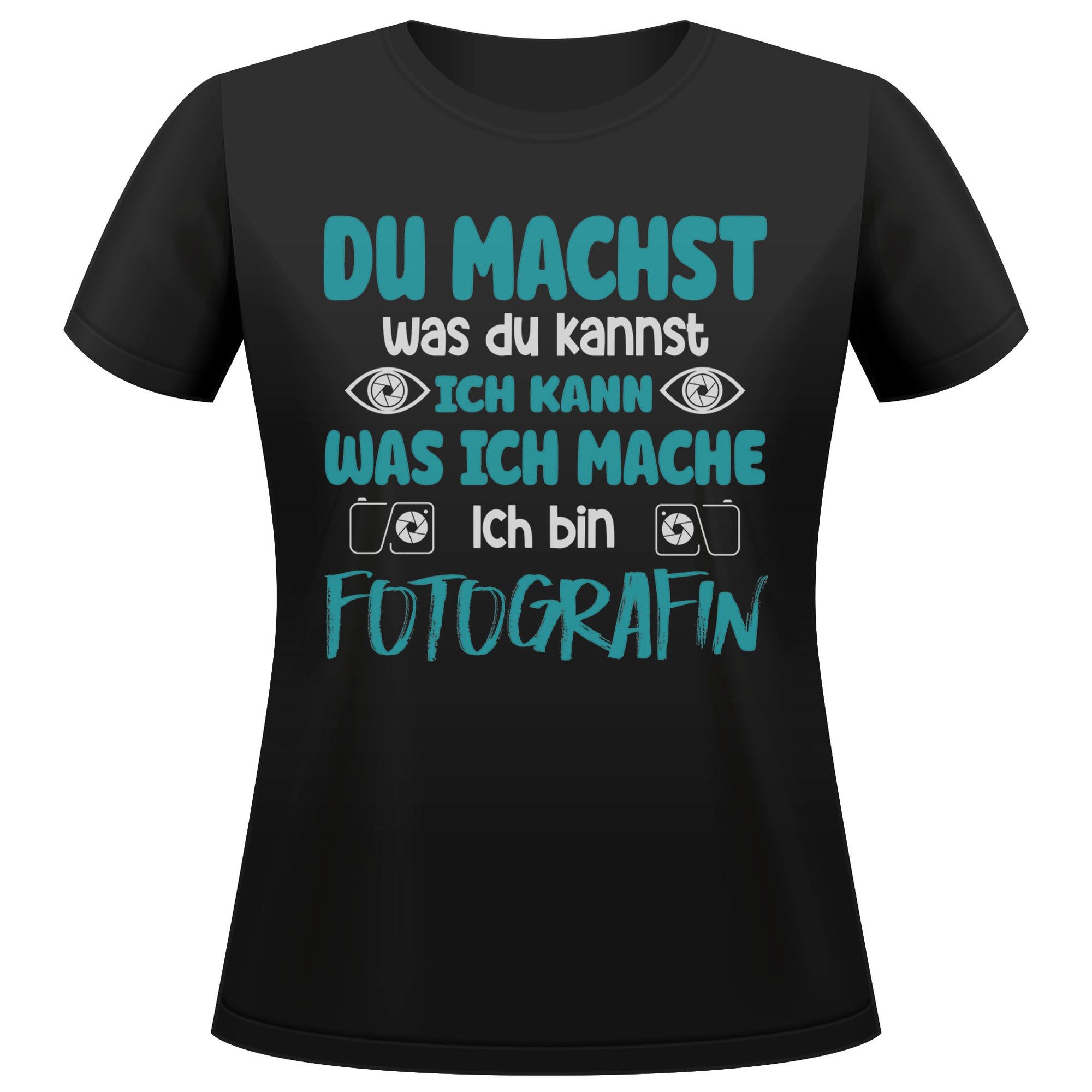 T-Shirt Fotografin Geschenk Frauen Spruch Beruf Ausbildung Studium Abschluss