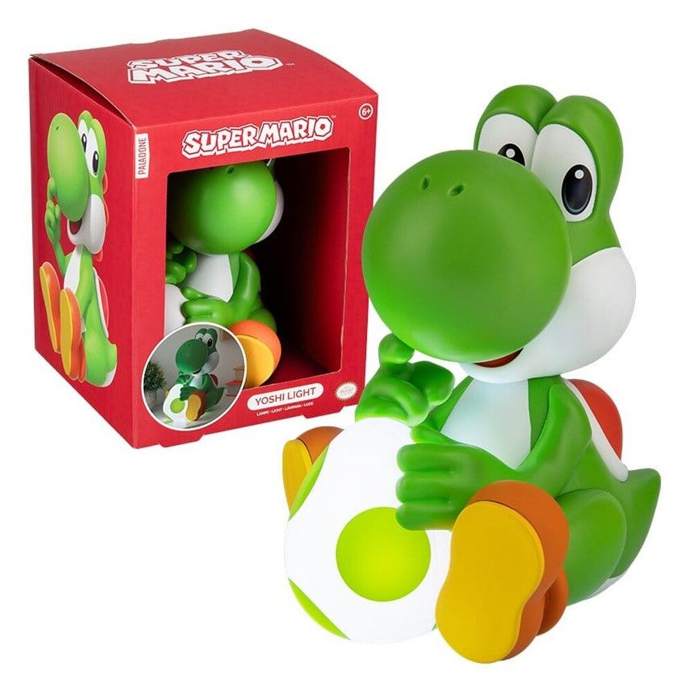 Paladone LED Dekolicht Super Mario GloBuddies Leuchte Yoshi 18 cm – Bild 2 von 5