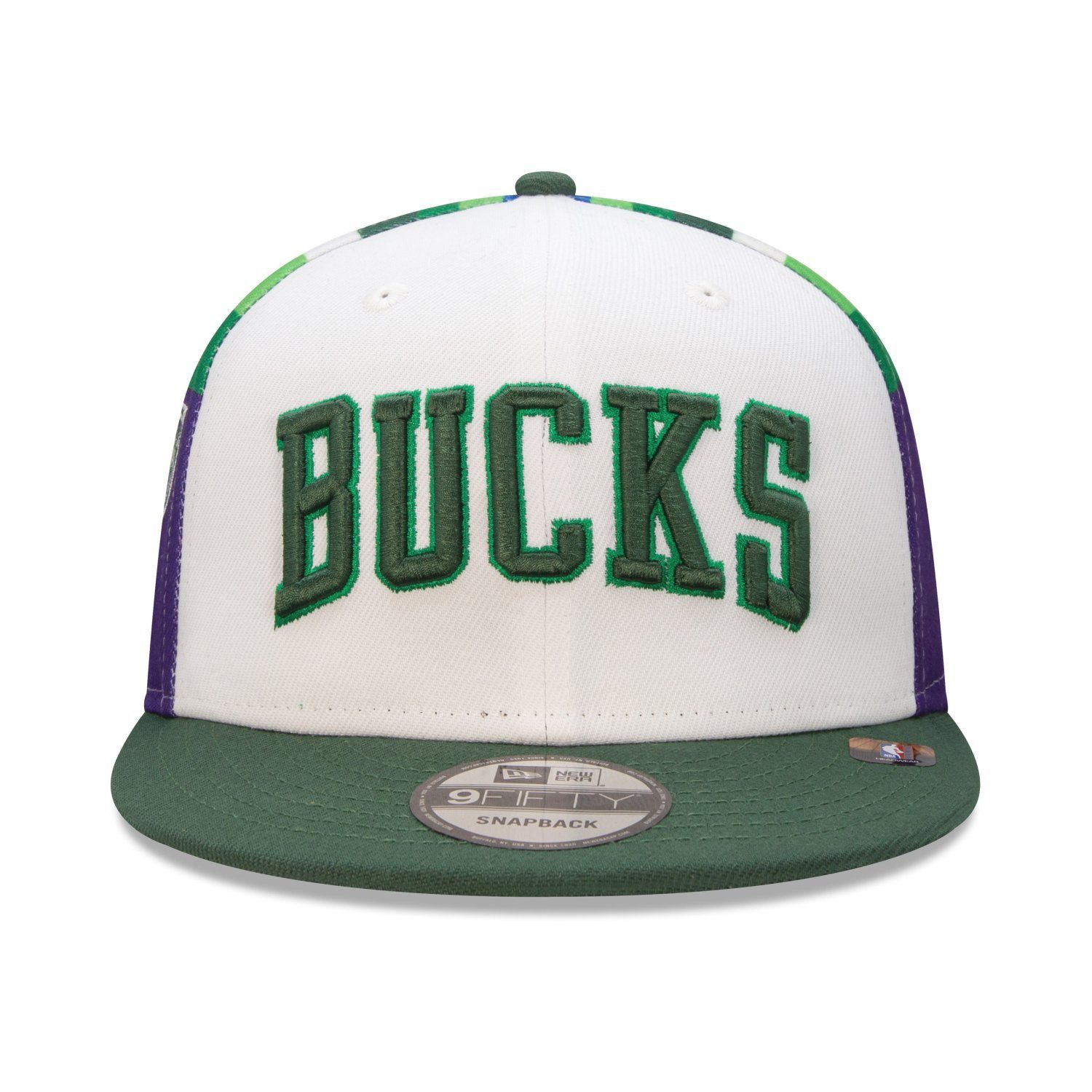 Bucks Milwaukee official New NBA 9Fifty AUTHENTICS CITY Snapback Era Cap