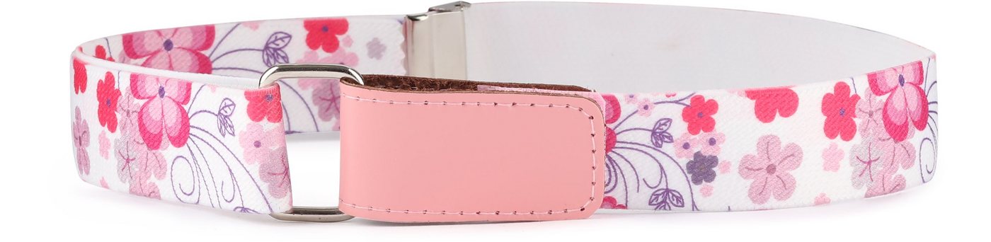 Ladeheid Stoffgürtel Kinder Gürtel Elastik-Gürtel 1-12 Jahre 34-90 cm P15 (1-St)
