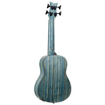 ORTEGA Guitars Ukulele, RUSWB-UB Uke Bass Stonewashed - Fretted Bass Ukulele