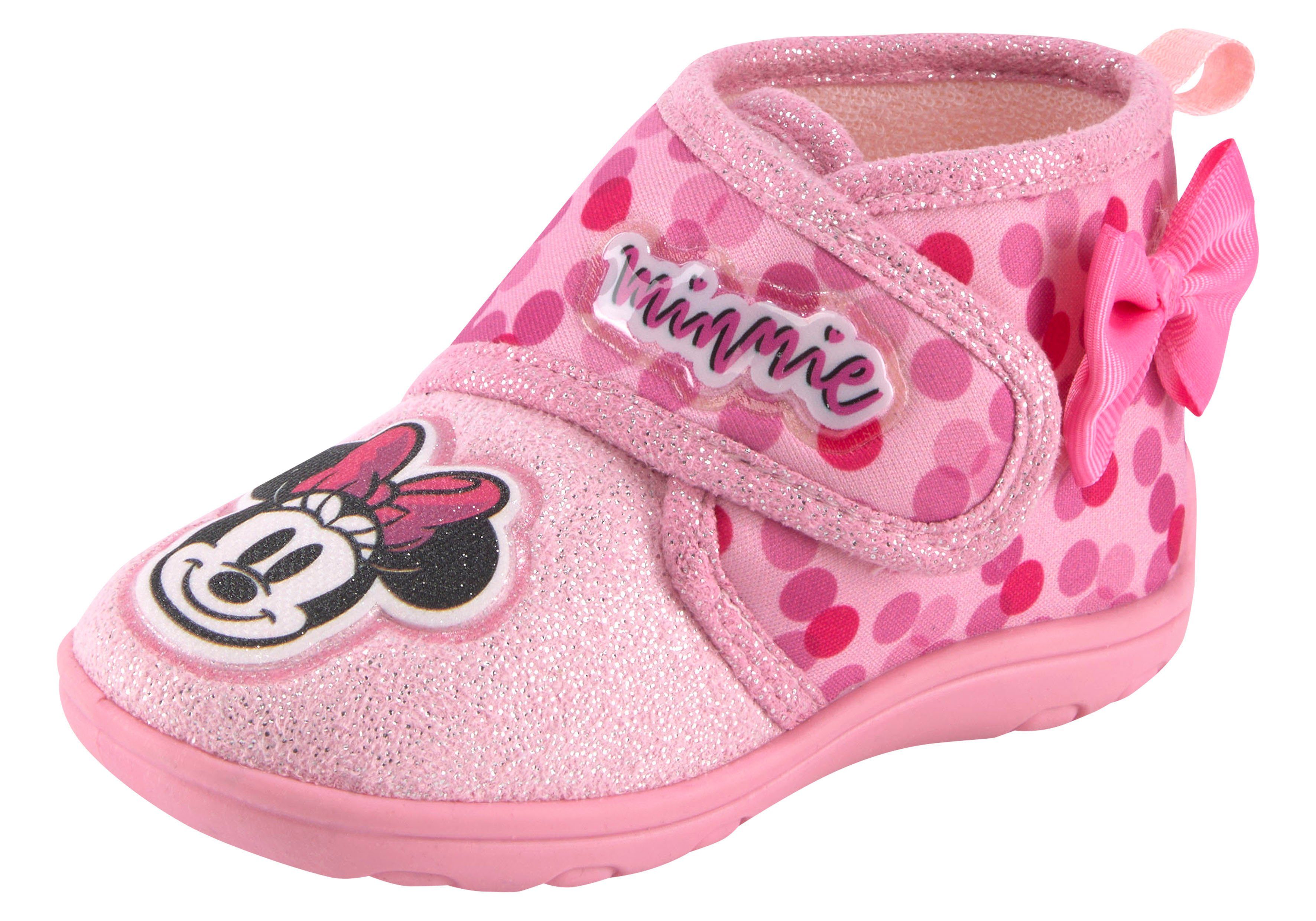 Disney Minnie Hausschuh mit Klettverschluss