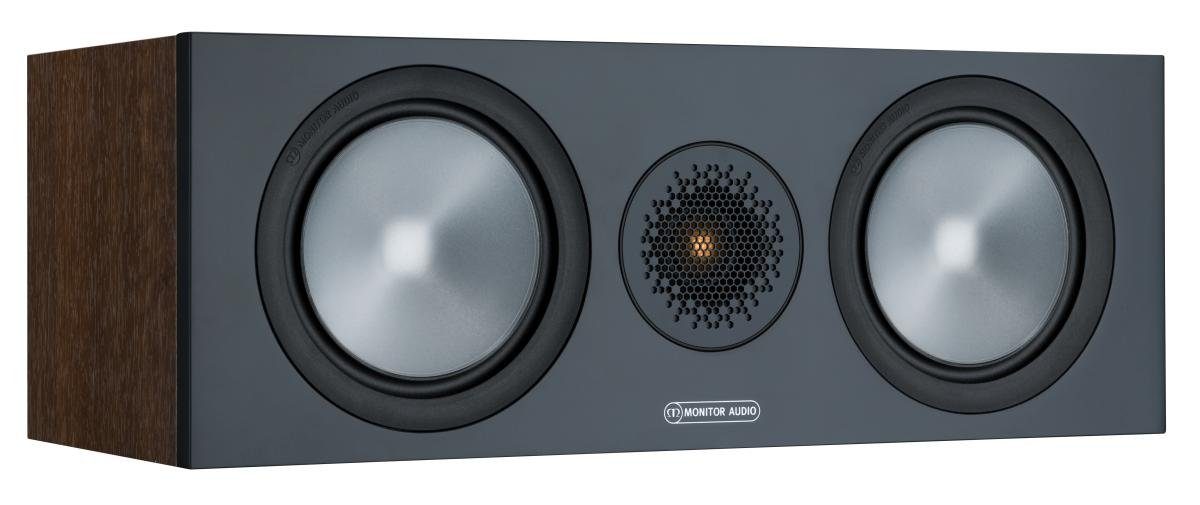 MONITOR AUDIO Heimkinosystem Monitor Audio Bronze 6G Cinema 200 Heimkino Lautsprecher-Set Walnuss 5.1 (250 W, passive Lautsprecher und einen aktiv betriebenen Subwoofer, 5.1 Heimkino-Lautsprecherset, Inkl.Stand-,Center-,Surround-LS & Woofer)