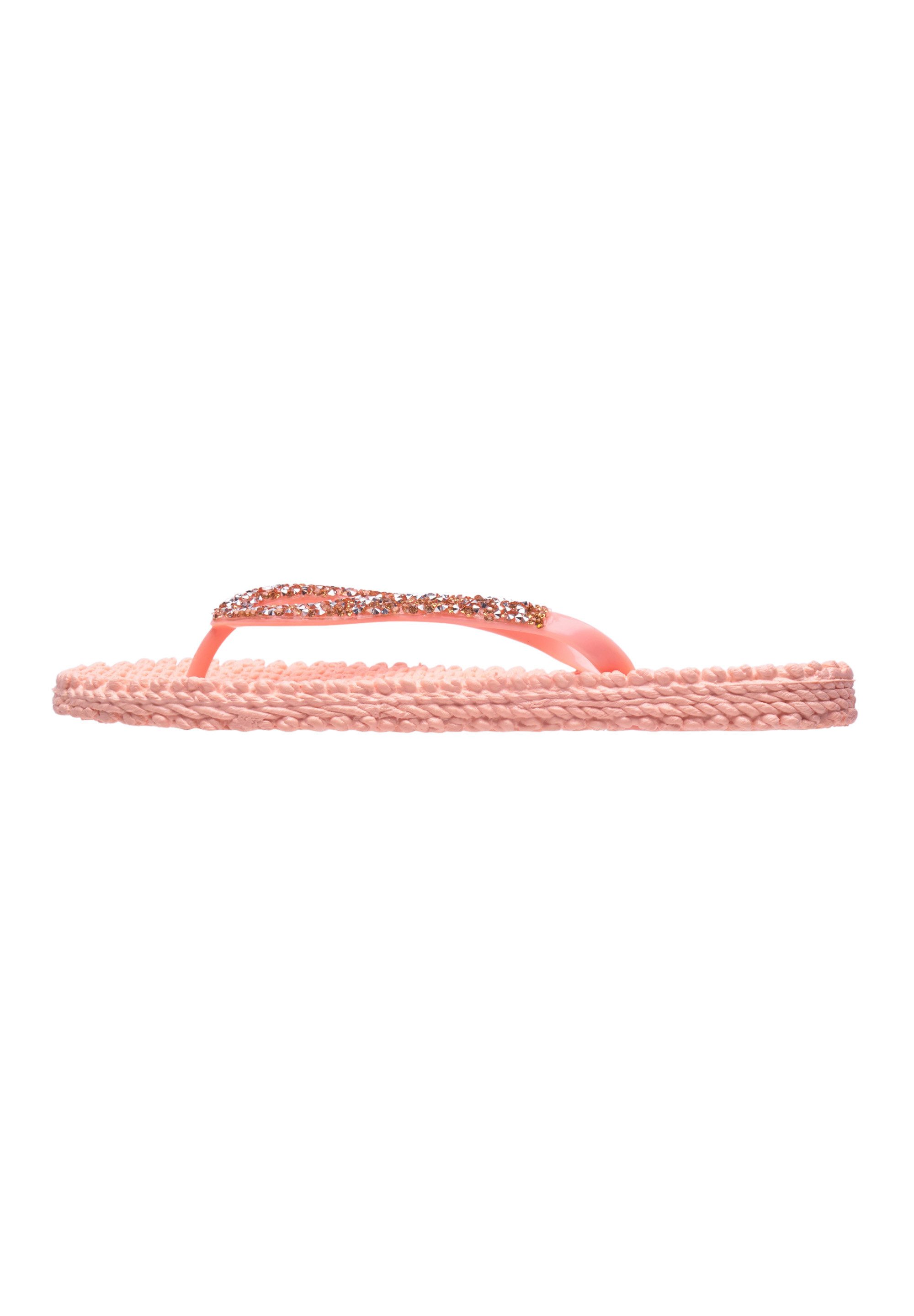 Ilse Jacobsen CHEERFUL03G Zehentrenner gemusterte Innensohle,Glitzersteine, günstig online kaufen
