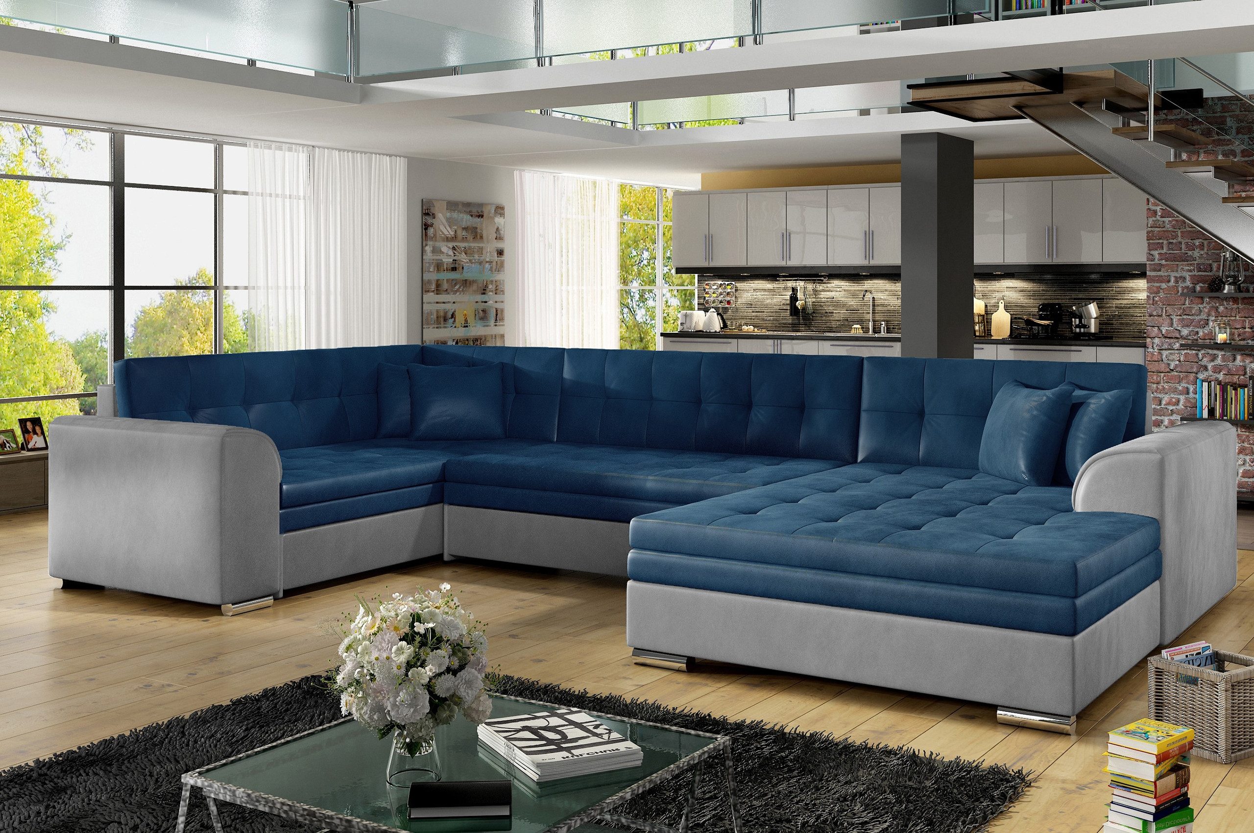 Taubenblau | Korpus: Silbergrau