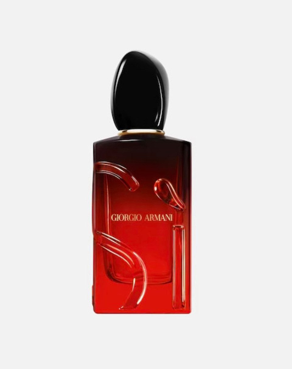 Giorgio Armani Eau de Parfum Si Passion Intense Damenduft 100ml, Roter Sì-Flakon, Jasmin & Vanille, intensiv und feminin