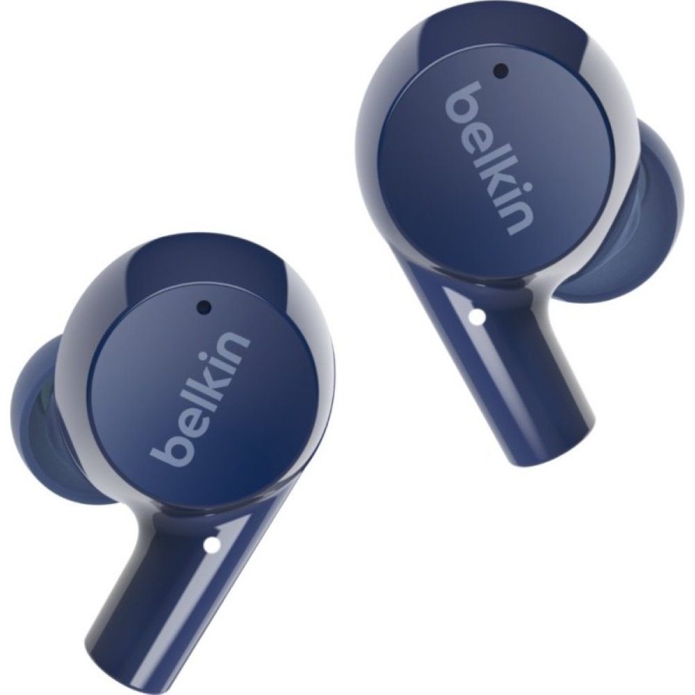Belkin SoundForm Rise - Headset - blau In-Ear-Kopfhörer
