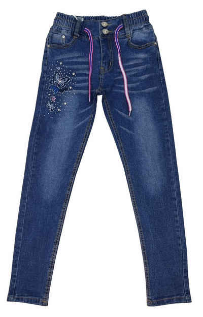Girls Fashion Stretch-Jeans Mädchen Jeans Hose Stretch, M551e