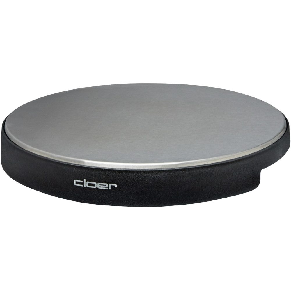 Cloer Warmhalteplatte 6718 - Warmhalteplatte - schwarz