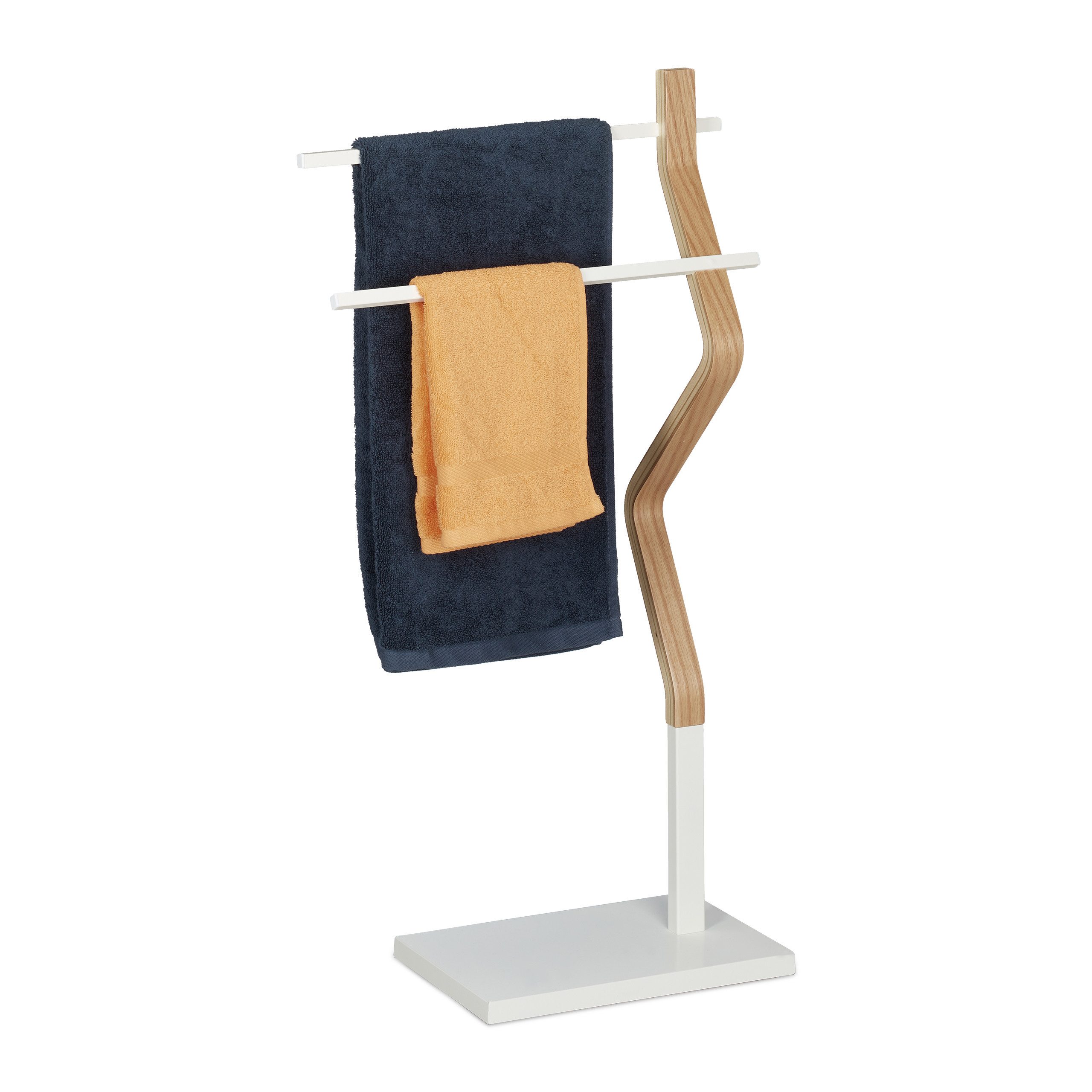 relaxdays Handtuchständer Handtuchhalter stehend günstig online kaufen