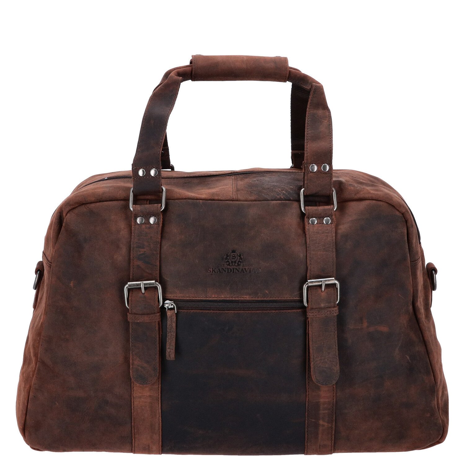 The Skandinavian Brand Umhängetasche The Skandinavian Brand Leder Reisetasc günstig online kaufen