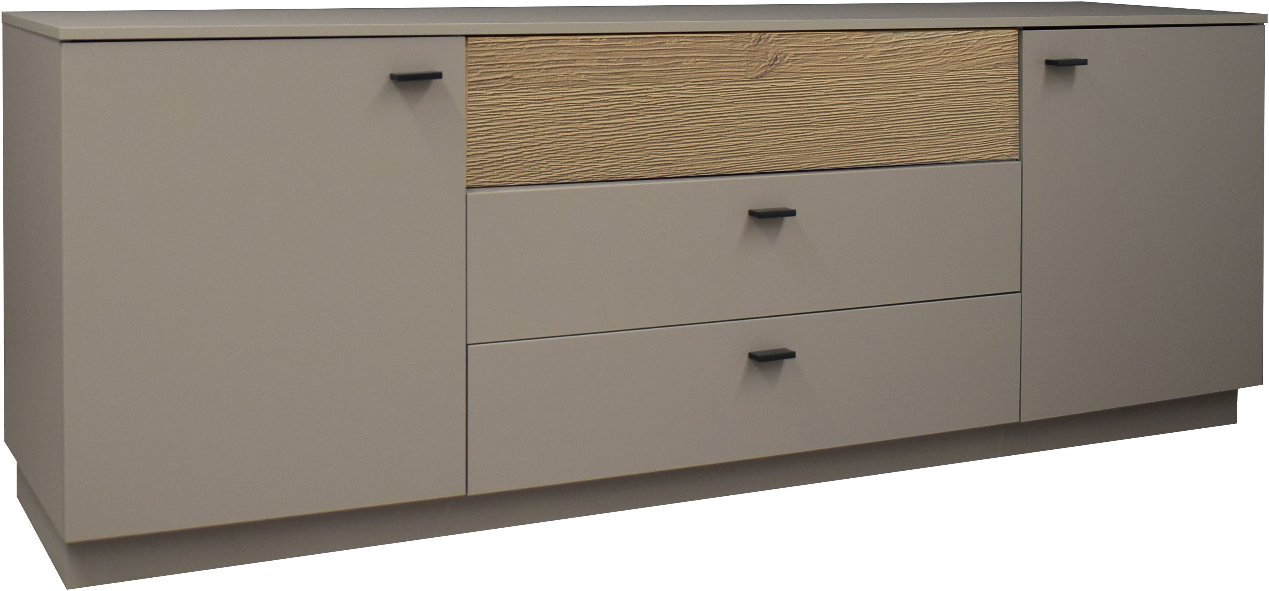 Mäusbacher Lowboard, B/H/T: 207x72x45, inkl. Beleuchtung