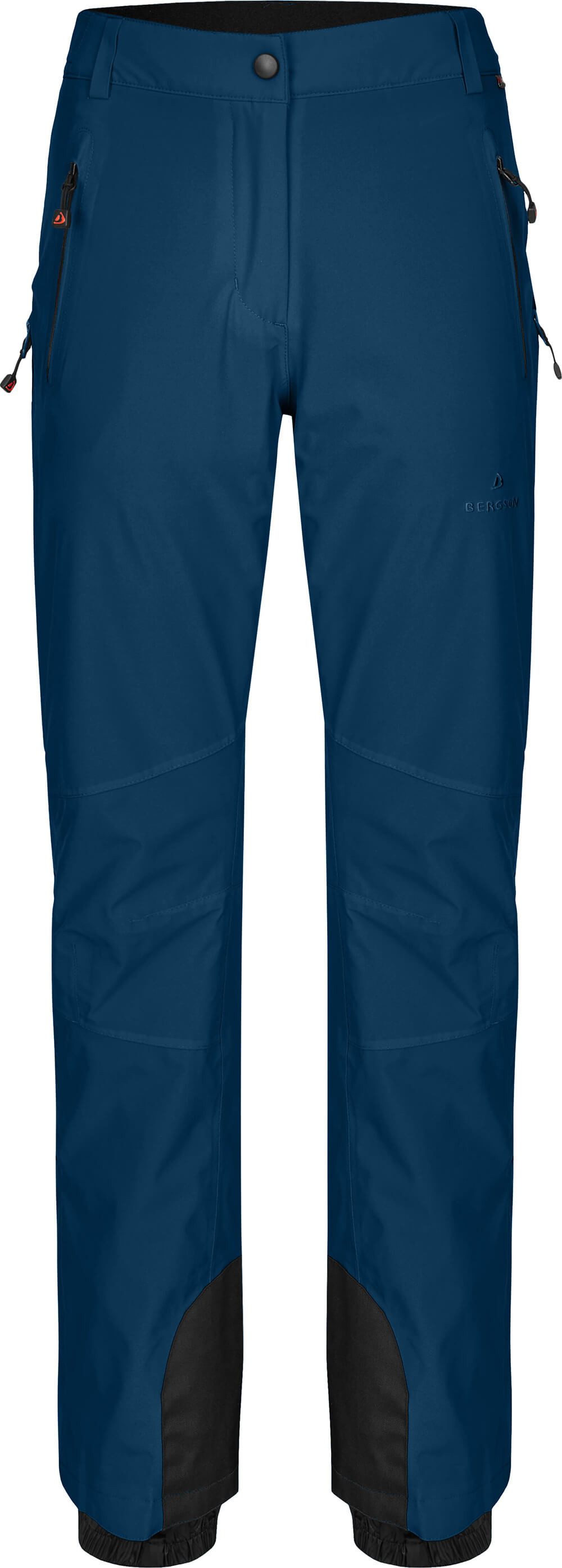 Bergson Skihose ICE light Slim Damen Skihose, unwattiert, 20000 mm Wassersäule, Стандартные размеры, dunkel