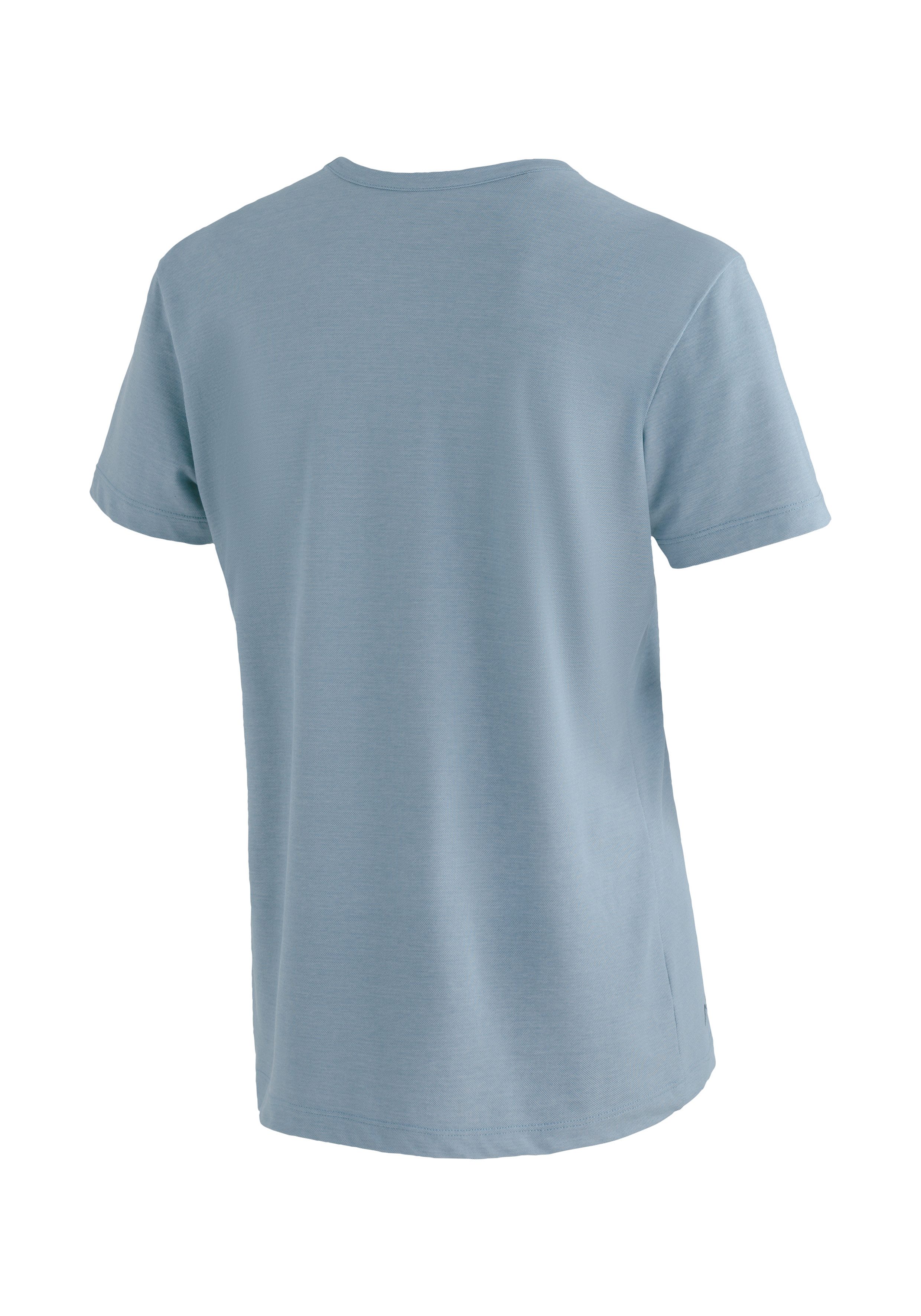Maier Sports T-Shirt Tamarack M Herren Funktionsshirt, Freizeitshirt mit Aufdruck, Regular Fit