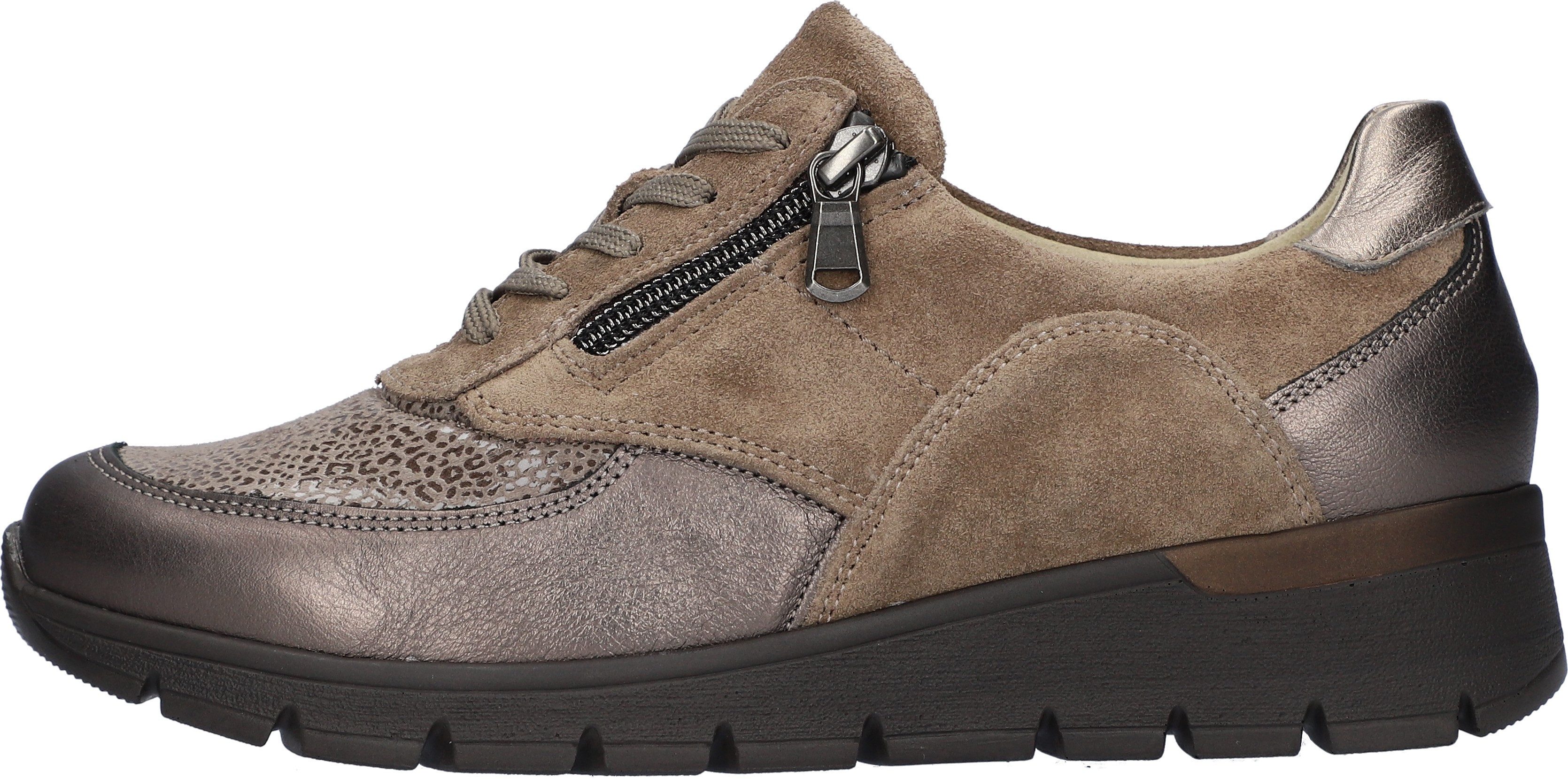 Waldläufer K-RAMONA Schnürschuh Komfortschuh, Bequemschuh Sneaker in extrabreiter K-Weite, Orthotritt