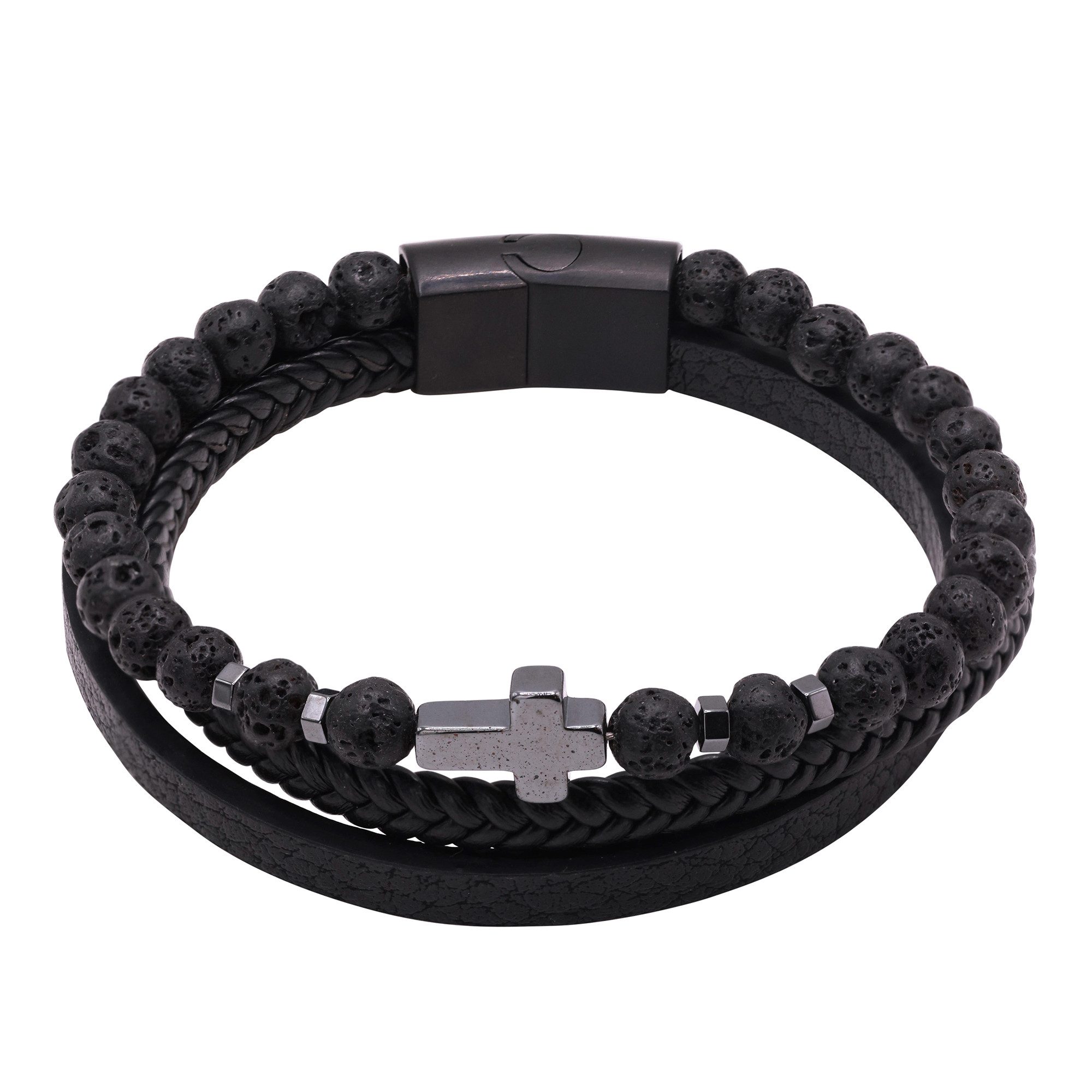 Heideman Armband Glenn schwarz farben (Armband, inkl. Geschenkverpackung), günstig online kaufen