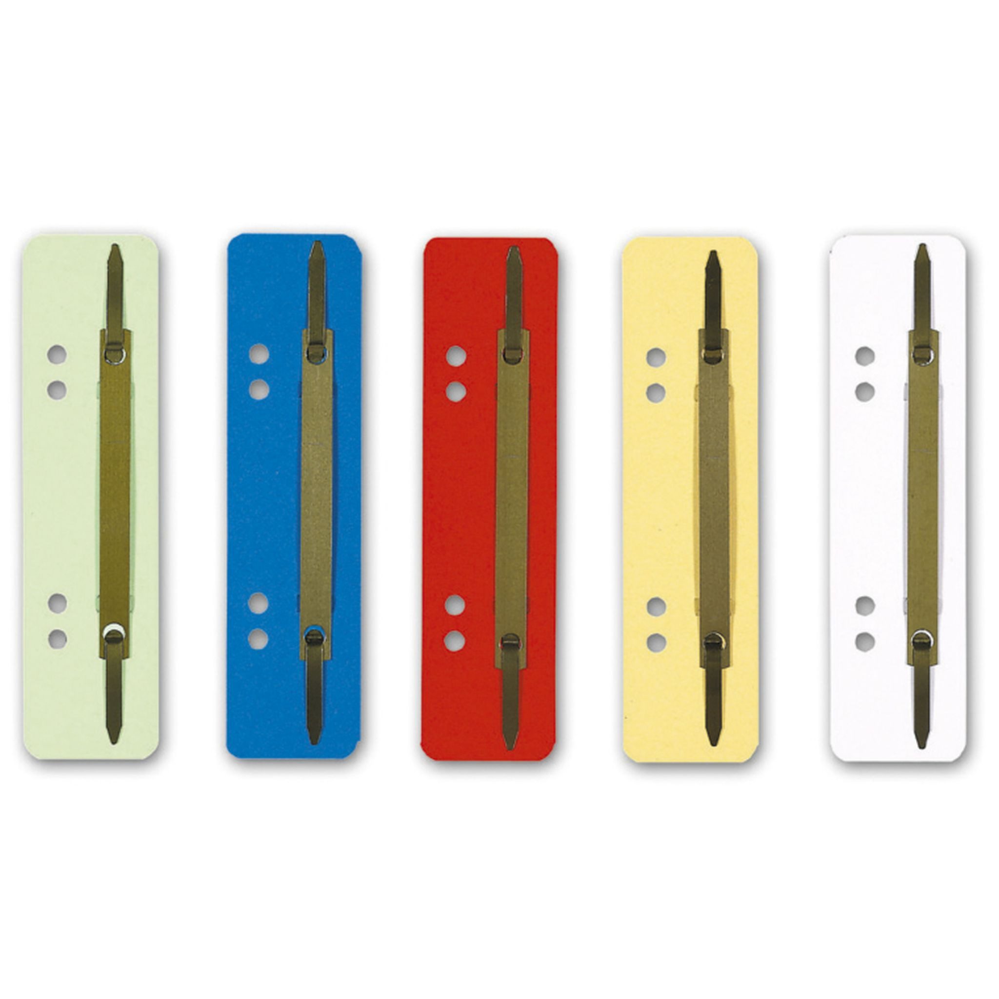 EXACOMPTA Abheftstreifen Exacompta Heftstreifen Karton-Metall sortiert