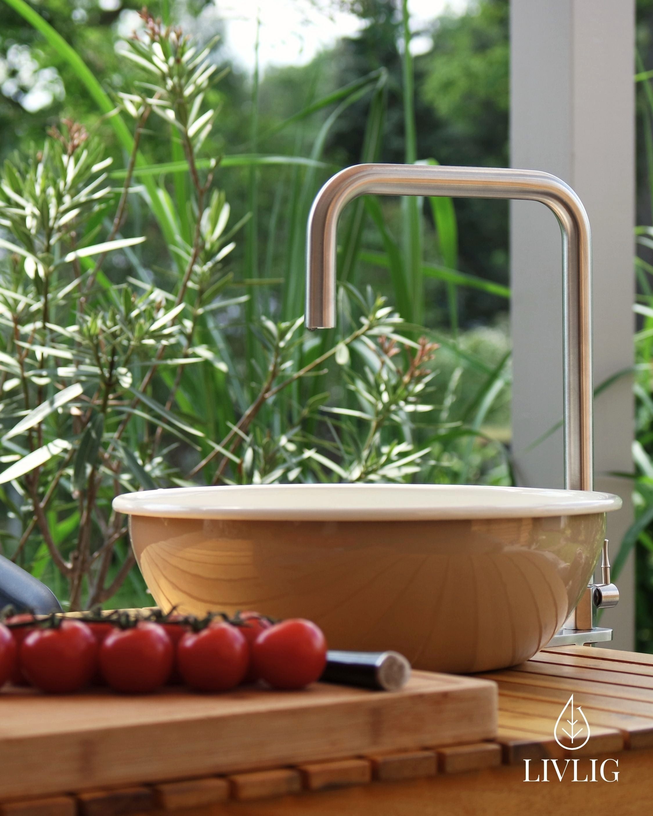 LIVLIG Waschtischarmatur Mobiler Outdoor Wasserhahn aus günstig online kaufen