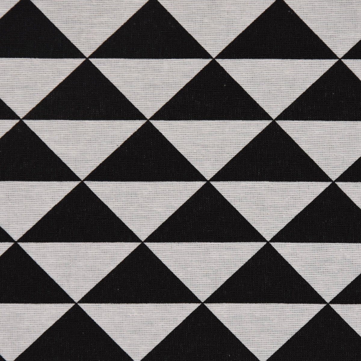 SCHÖNER LEBEN. Kissenhülle SCHÖNER made schwarz Dreiecke weiß handmade, verschiedene Germany in Kissenhülle LEBEN. Größen