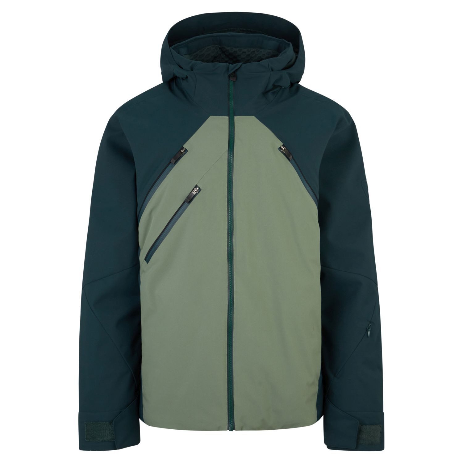 Skijacke Ziener Skiwear Ski TARAGO green mud