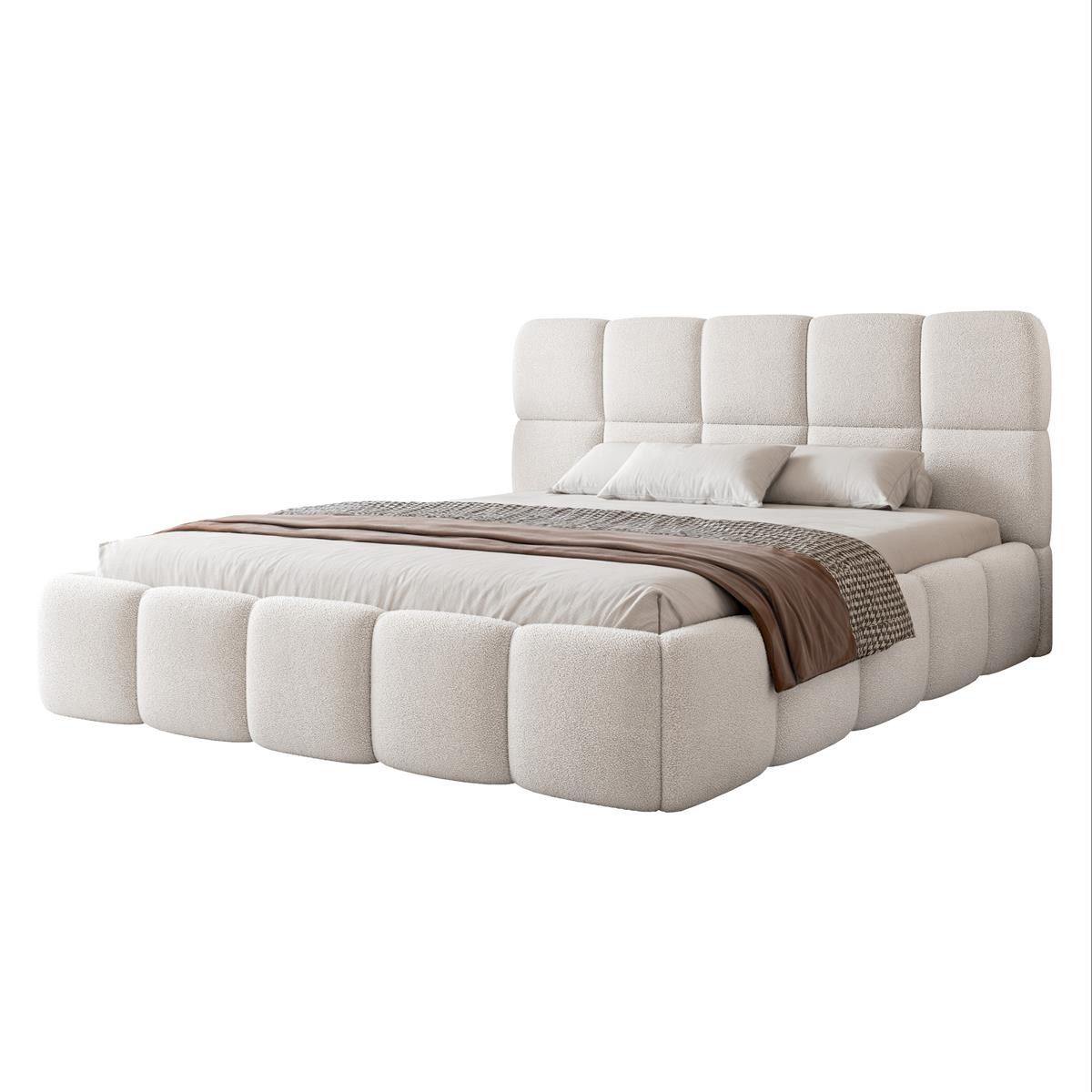 Compleo Polsterbett Stauraumbett modern CLOUDY, Komfortbett, günstig online kaufen