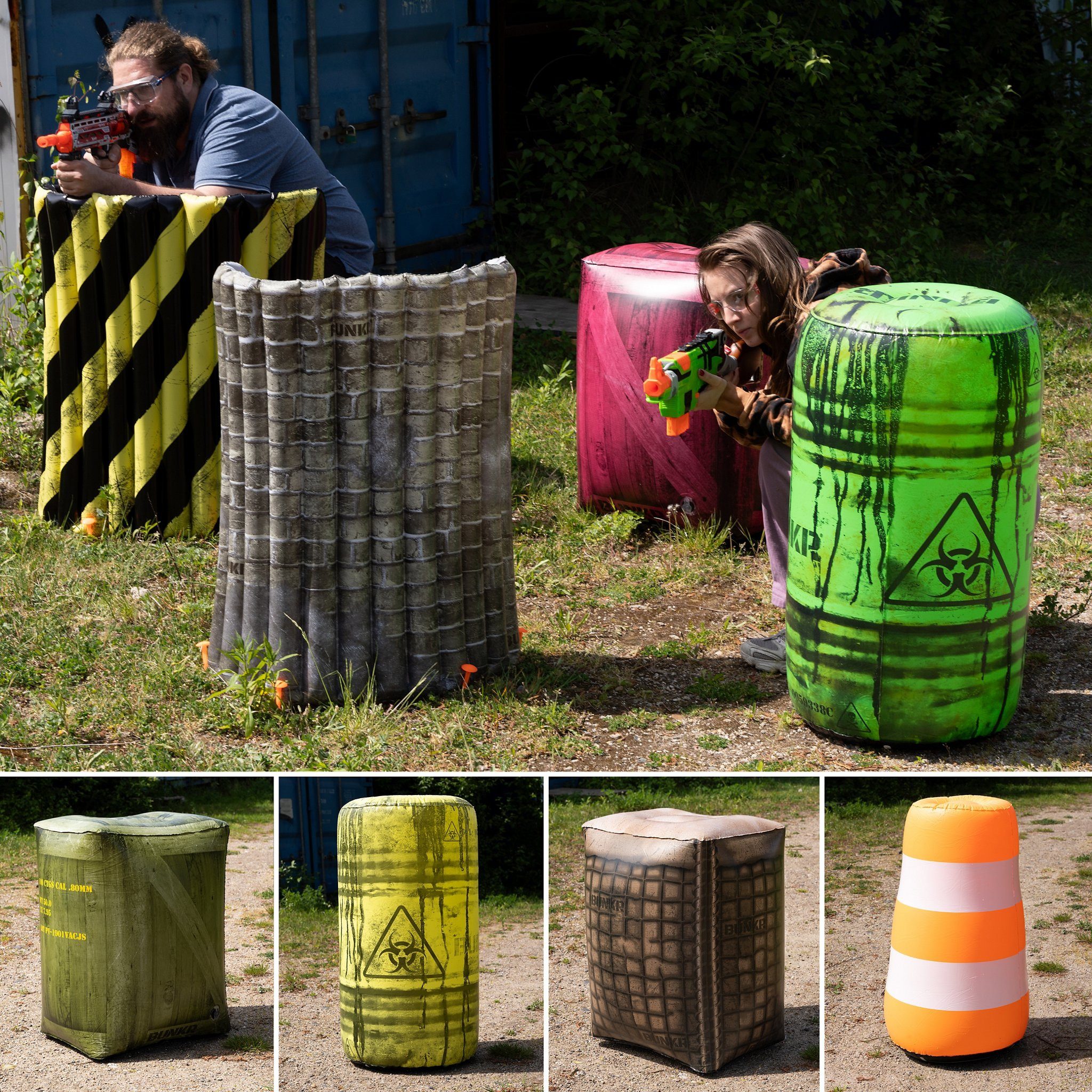 BUNKR Blaster BUNKR Competition Pack mit 4 zusätzlichen Hinderni, BUNKR Competition extended Pack