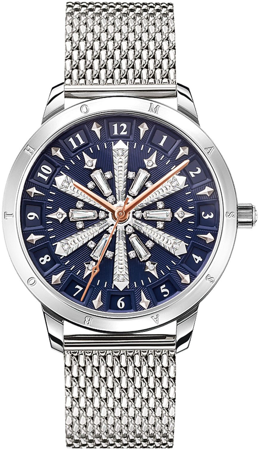 THOMAS SABO Quarzuhr SNOW FLAKE WA0390-201-209-33 günstig online kaufen