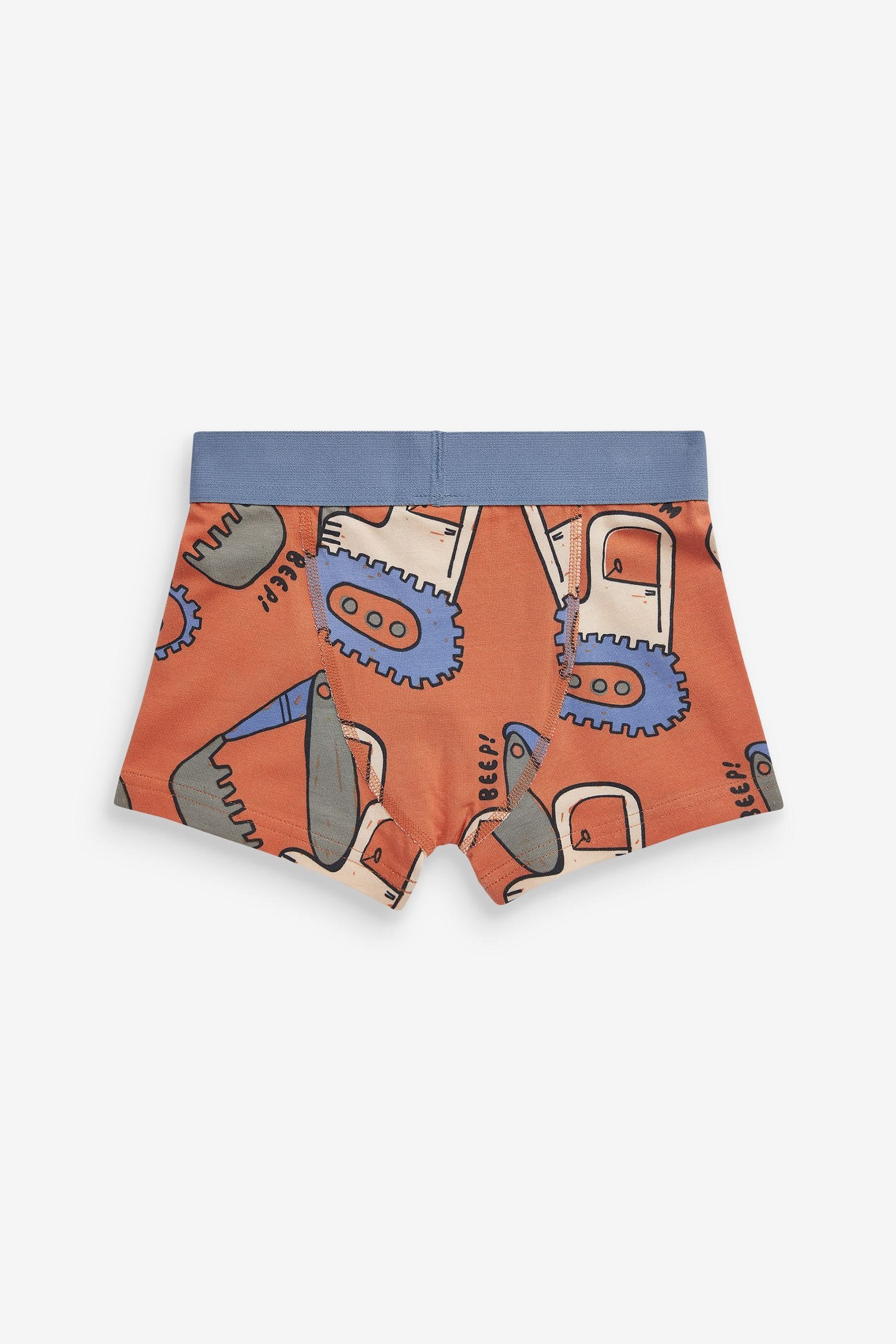 Digger Next Unterhosen Print im (5-St) 5er-Set Trunk