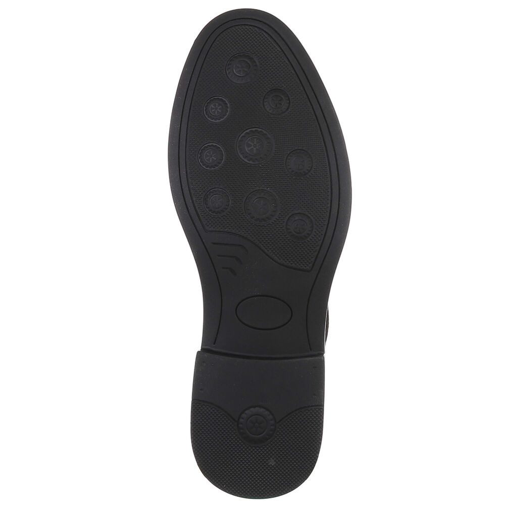 Coolwalk Herrenschnürschuh elegant in Lederoptik Schnürschuh (91917811) Blockabsatz Business-Schuhe in Schwarz
