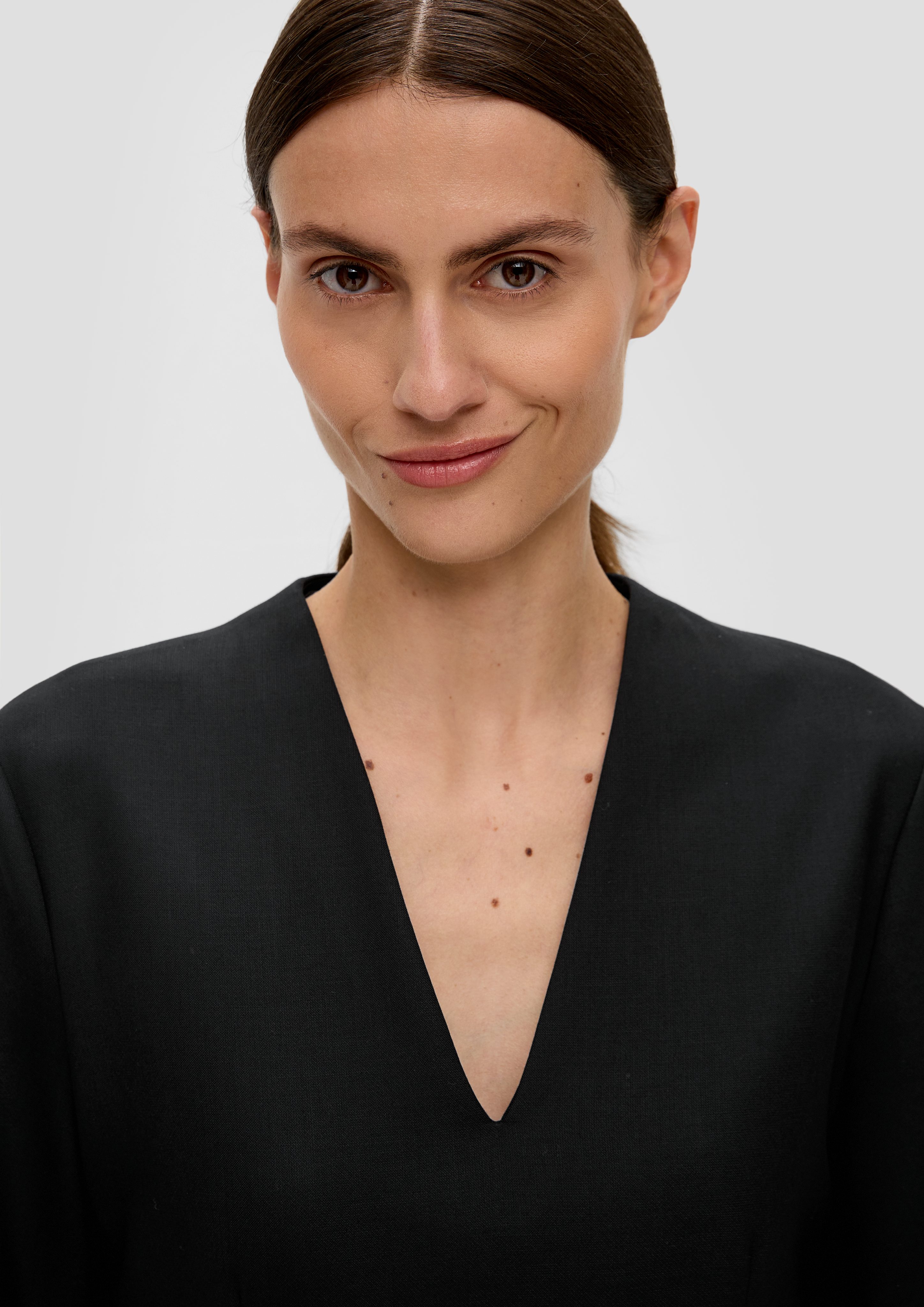 s.Oliver BLACK LABEL Minikleid Etuikleid aus günstig online kaufen