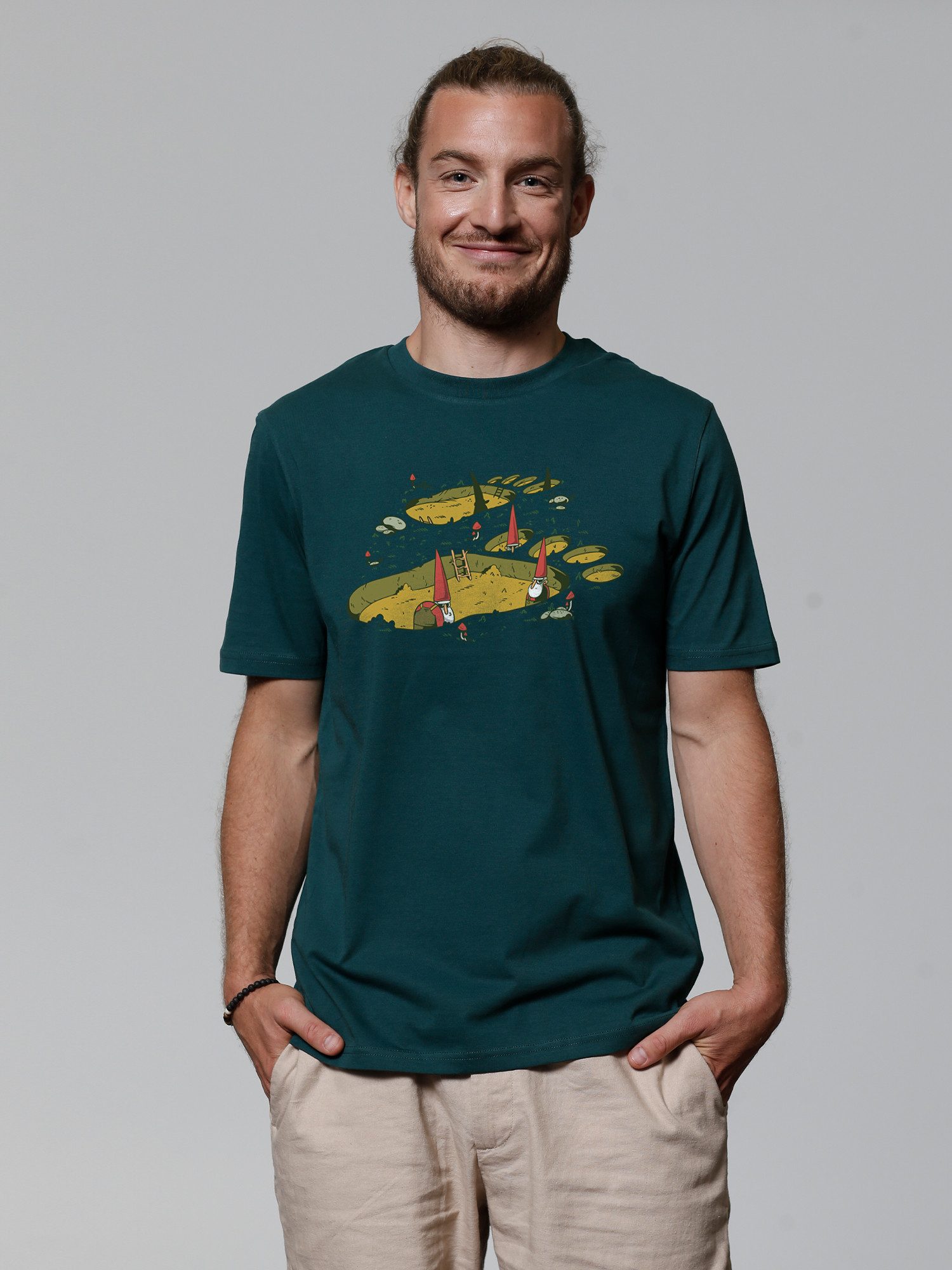 T-Shirt Gnome Footprint