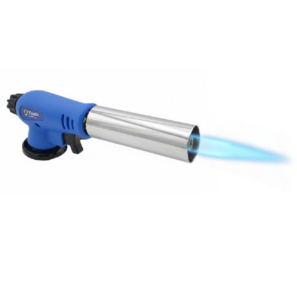 B-Tools Weichlötbrenner 36294, (Einzelartikel 1-St), 360 Grad Nutzung für flexibles Arbeiten in jeder Position