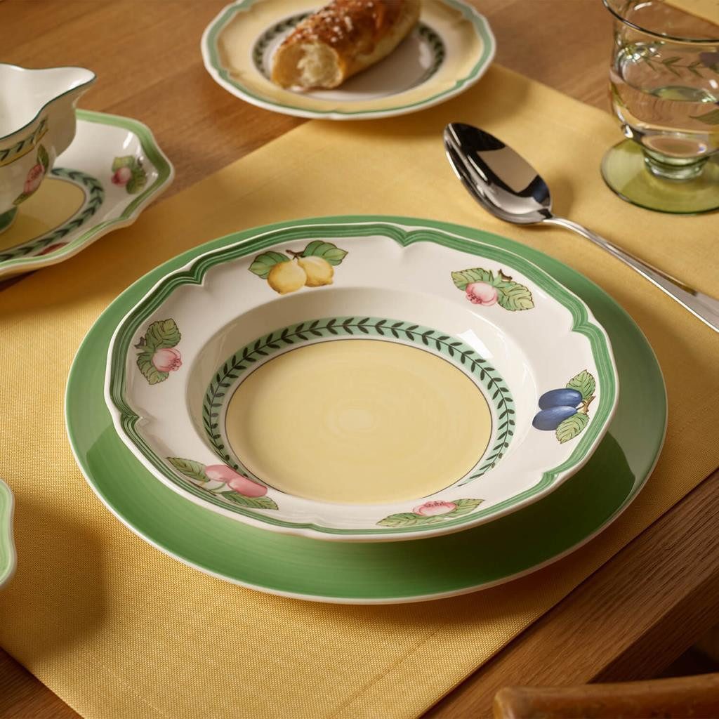 Villeroy & Boch Suppenteller French Garden Fleurence Suppenteller ø 22,8 cm, (1 St)
