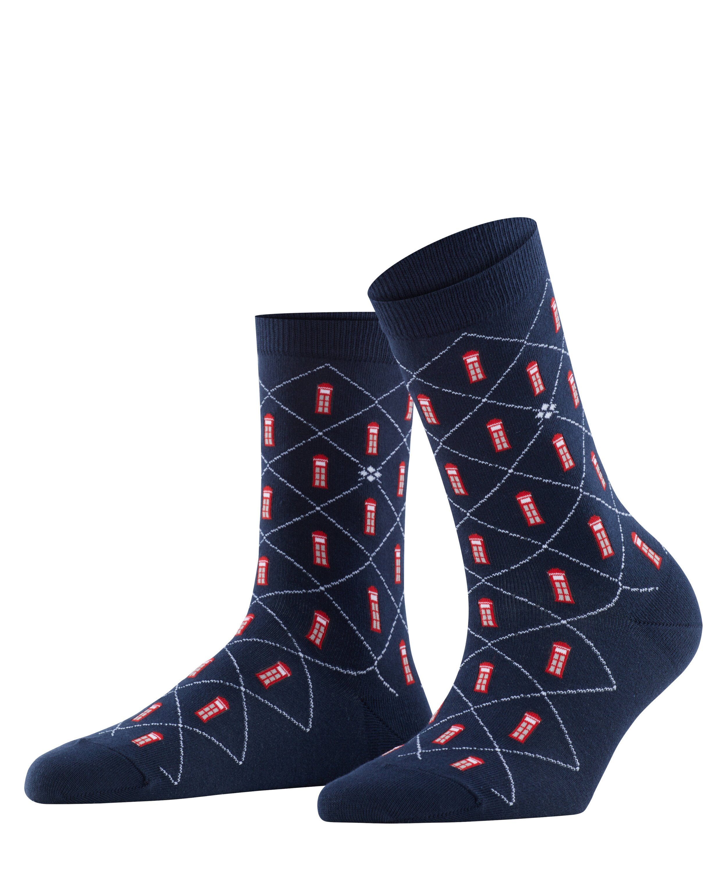 Booth Burlington Phone (1-Paar) (6120) Socken marine