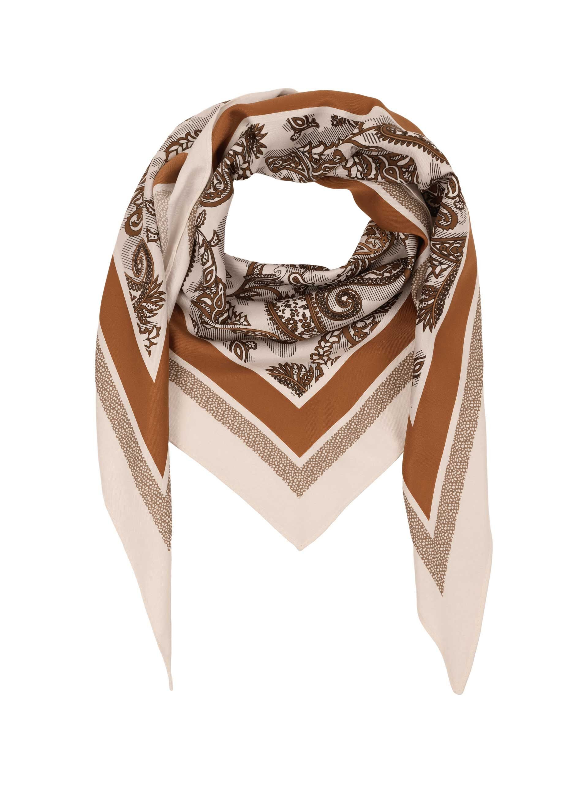 Samaya Halstuch Franca, in Satin-Nickistil