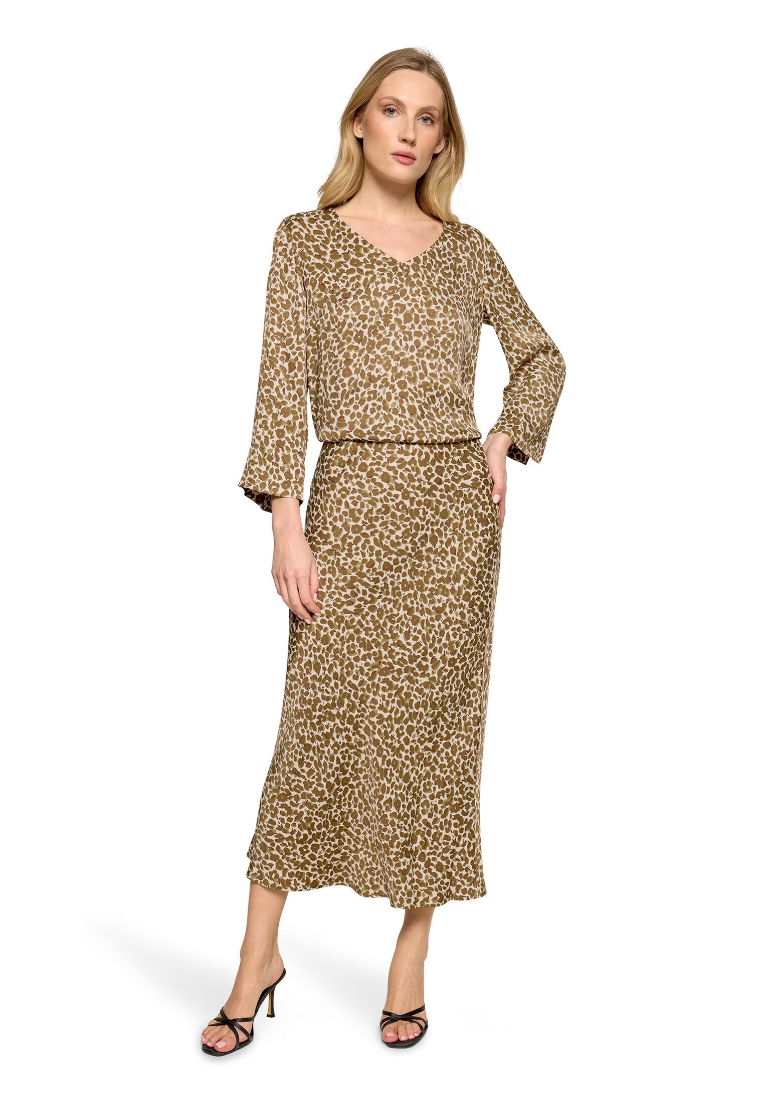Betty Barclay Maxirock Damen mit Leoprint