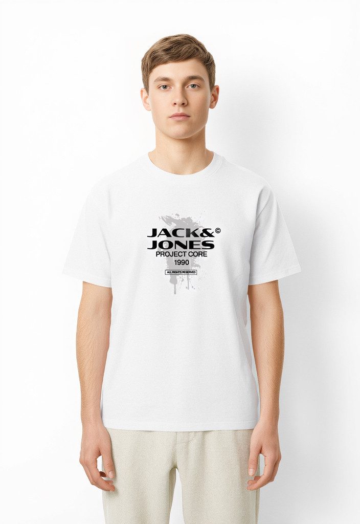 Jack & Jones T-Shirt JCOCONDOR TEE SS CREW NECK FST
