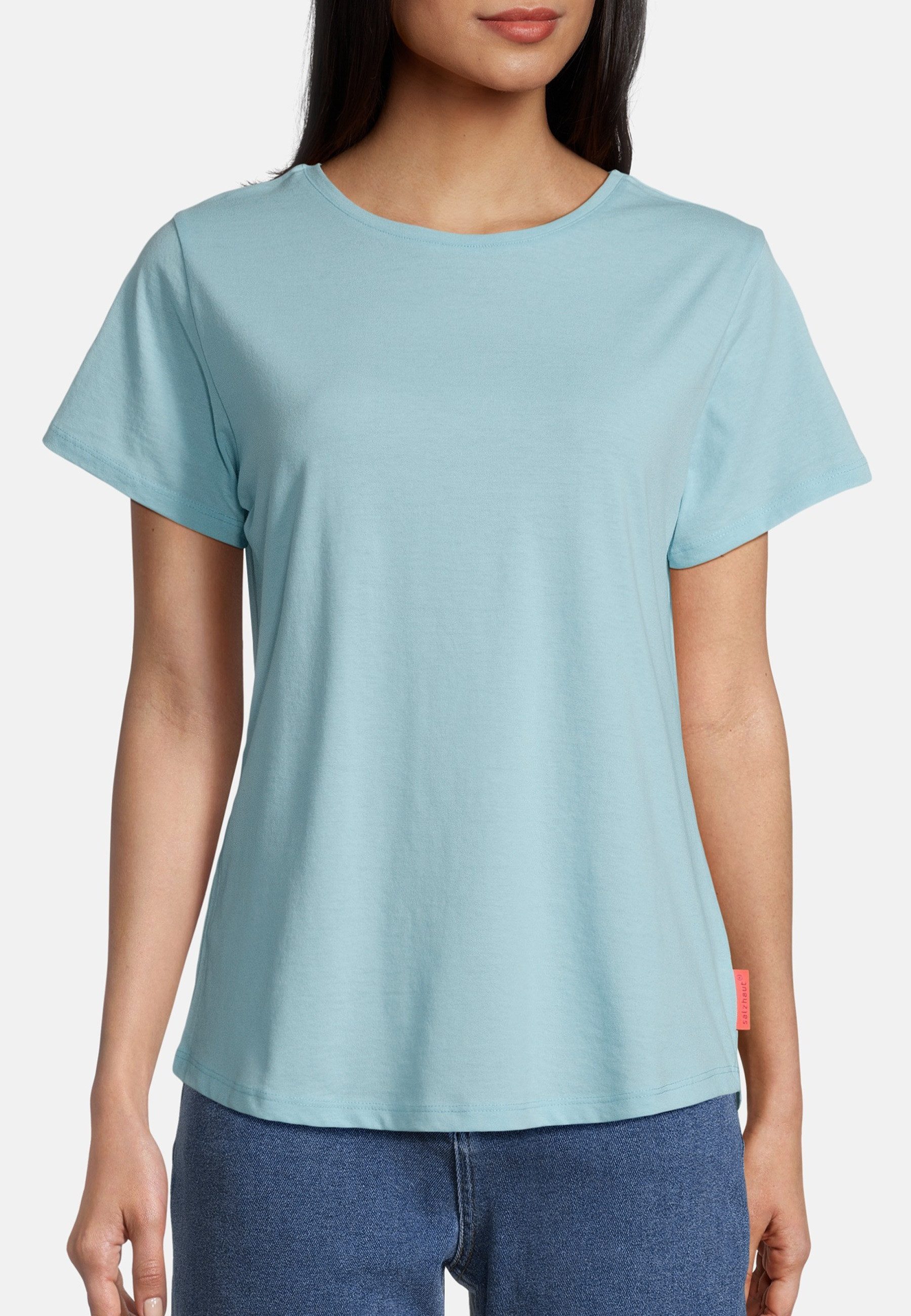 salzhaut T-Shirt STEENTJE Damen normale Passform salzhaut T-Shirt – bequeme Qualität und nordisch klares Design für ein
