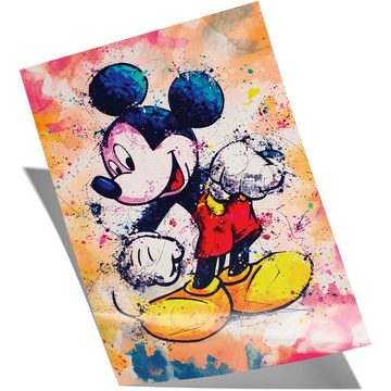 Mister-Kreativ XXL-Wandbild Dancing Micky - Premium Wandbild, Viele Größen + Materialien, Poster + Leinwand + Acrylglas