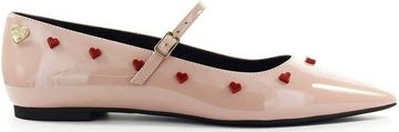 Moschino Love Moschino Iconic Ballerina Patent Leather Lackleder Flats Schuhe S Sneaker Ballerinas