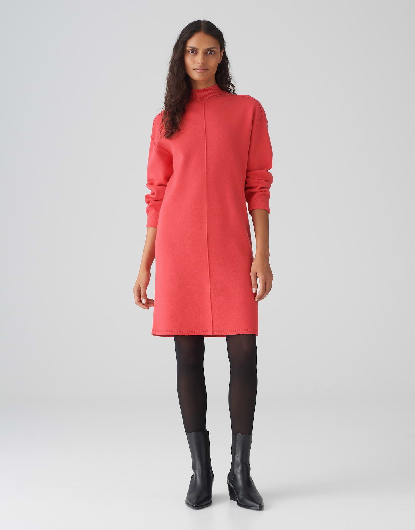 Sweatkleid Wondana lockere Passform Milano Strick