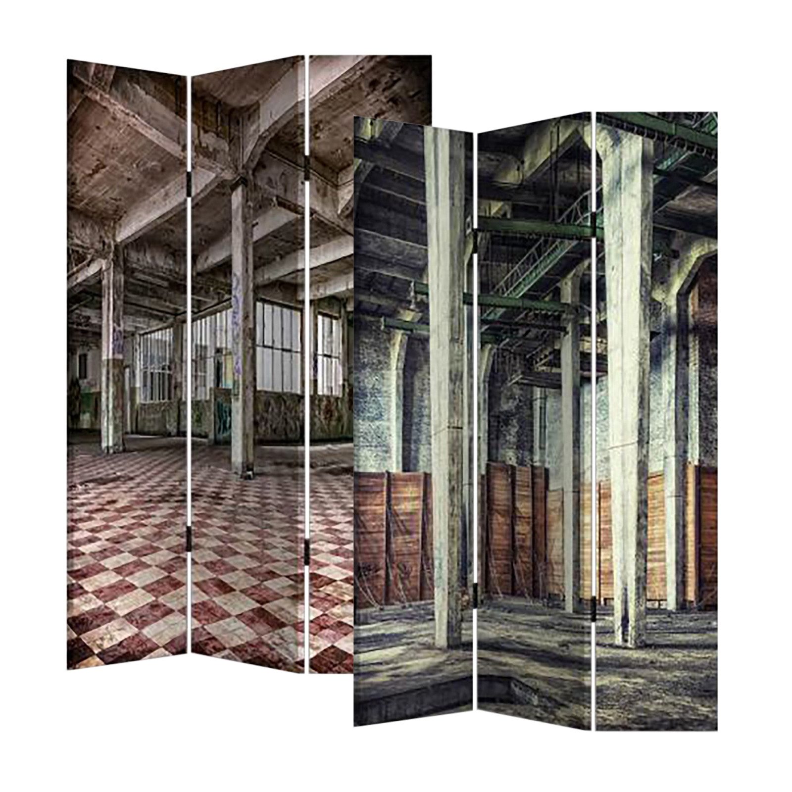 HTI-Line Paravent Paravent Lost Places (Stück, günstig online kaufen