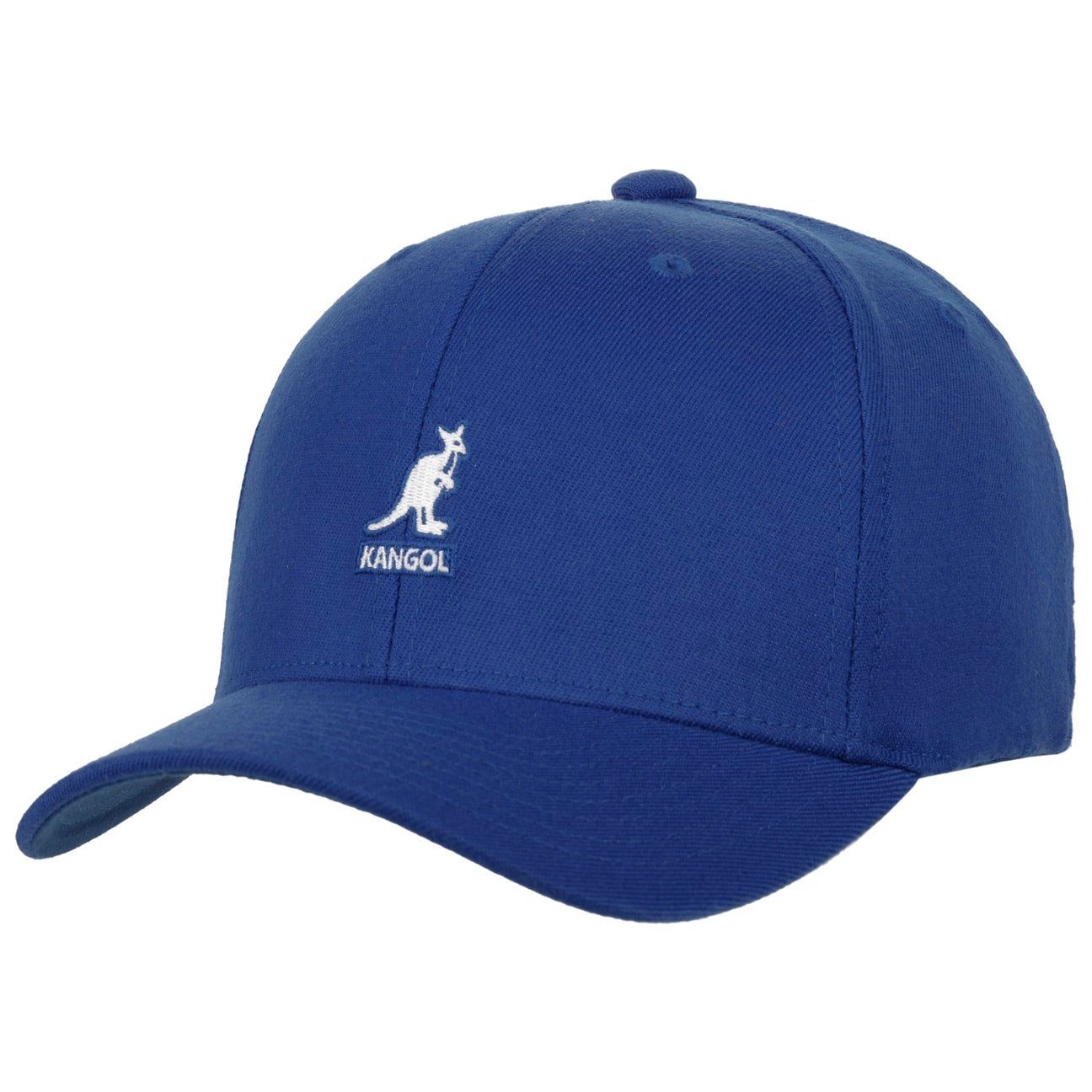 Kangol Baseball Cap (1-St) Baseballcap Hinten geschlossen royalblau