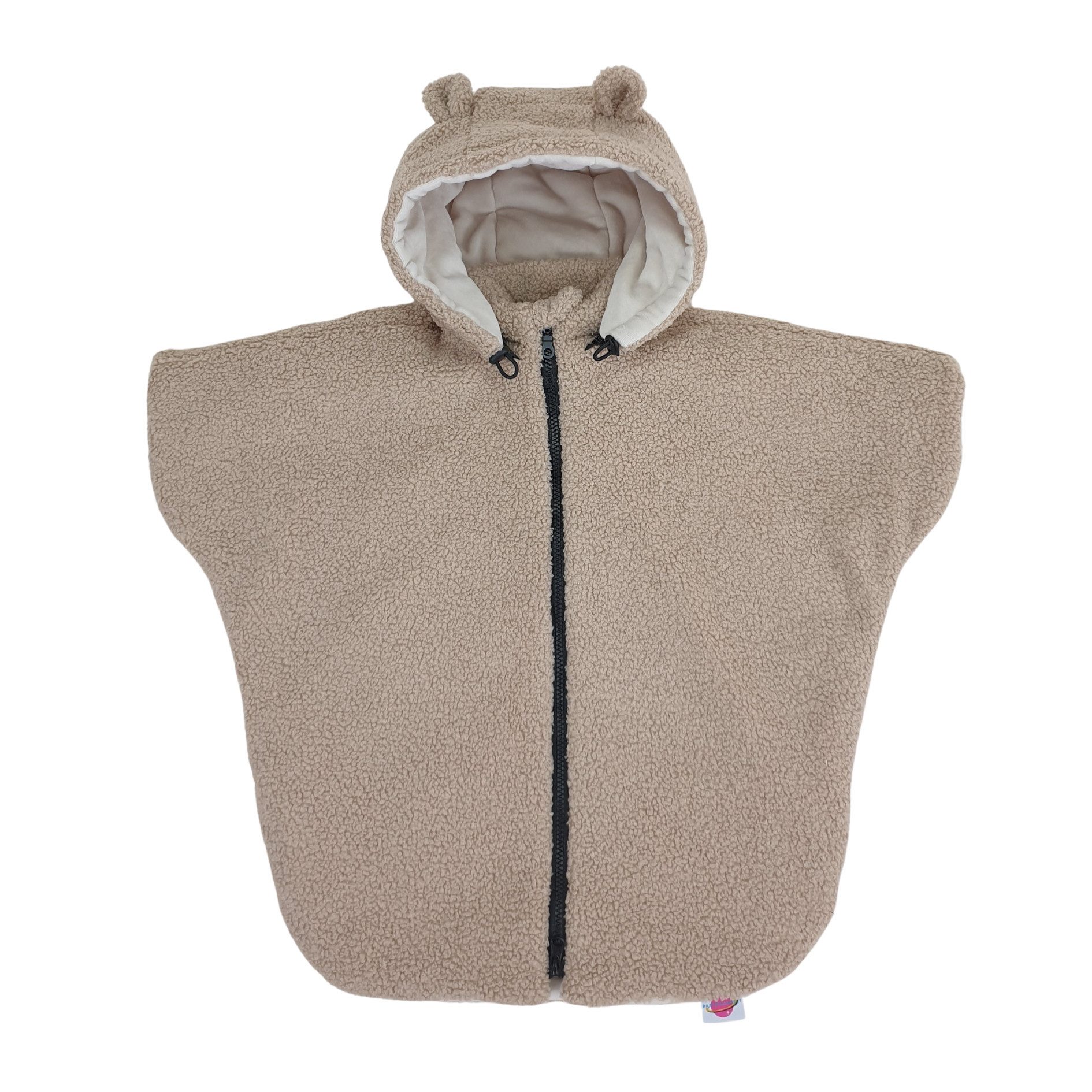 Babymajawelt Poncho TeddyToGo Baby Poncho für Autositz & Babyschale Kein dickes Anziehen nötig