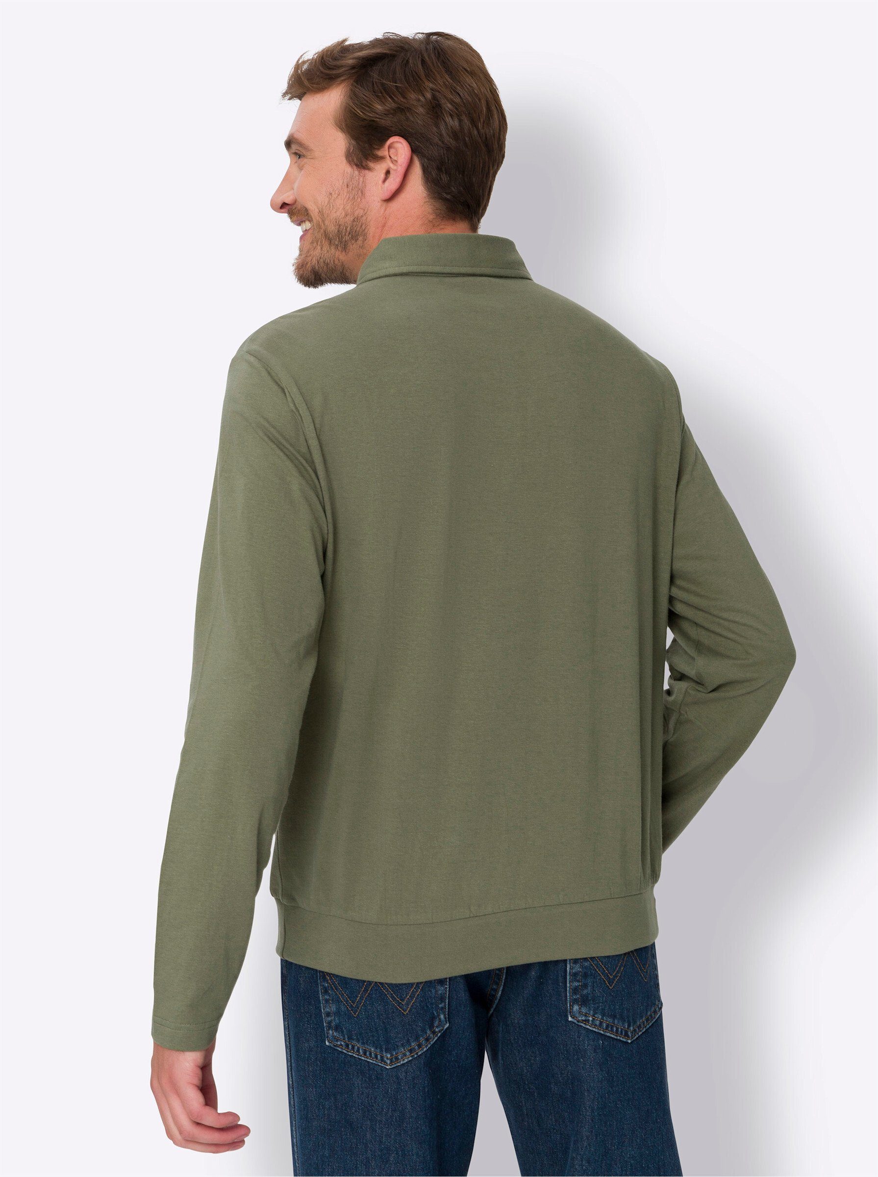 Sieh an! T-Shirt Langarm-Poloshirt günstig online kaufen