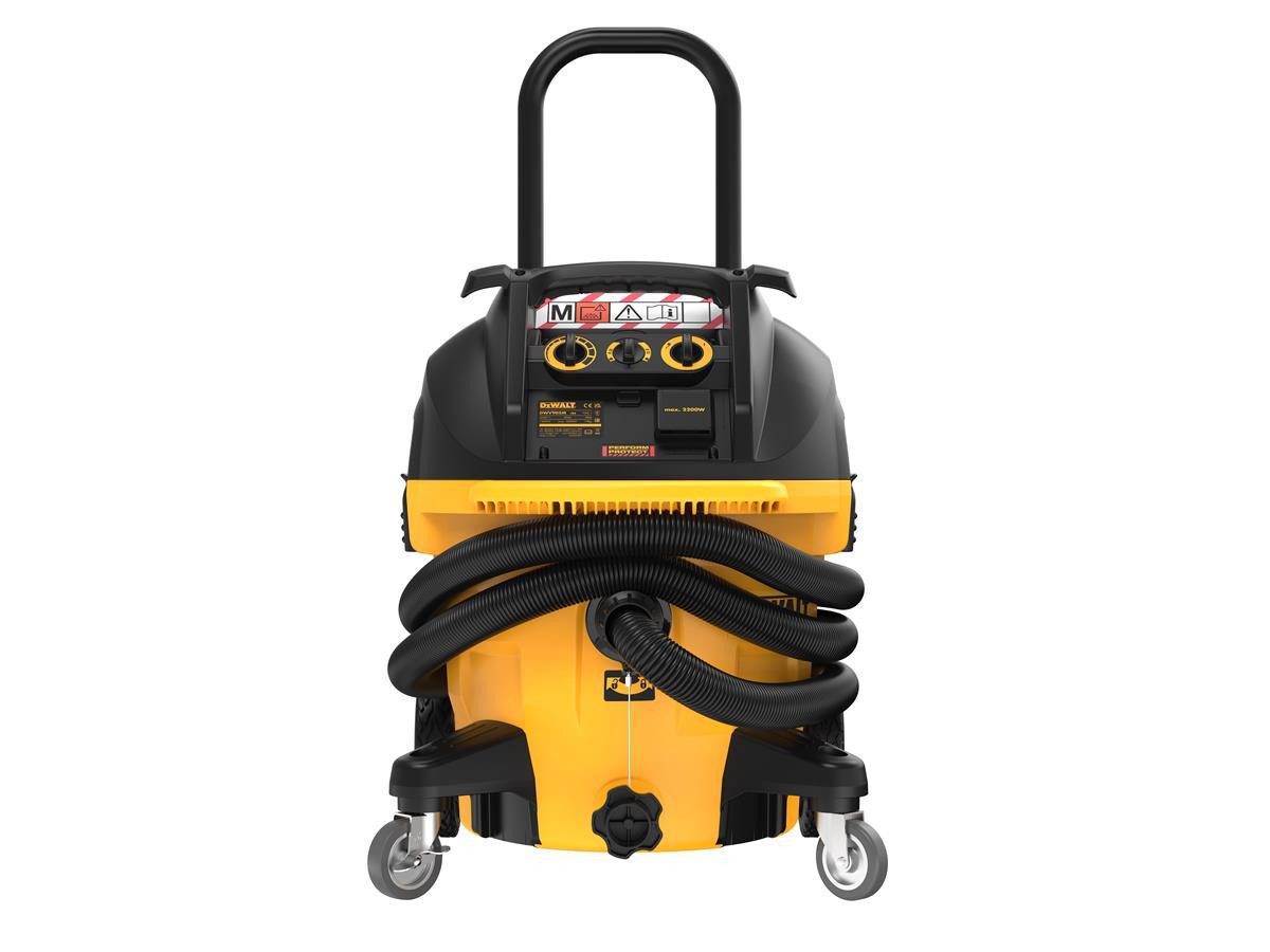 DeWalt Nass-Trocken-Sauger Industrie M-Klasse, 1400 W, mit Beutel, 1400 W, automatische Filterreinigung, Einschaltautomatik, AirLock