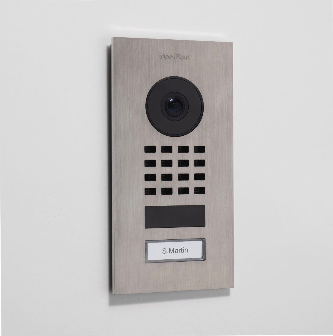 DoorBird Video-Türsprechanlage D1101V IP Video Türstation Unterputz Edelstahl V4A (Außenbereich)